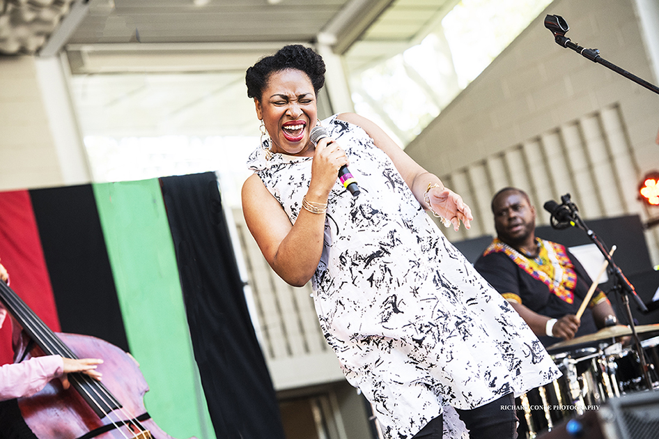 Charenee Wade at the 2017 Charlie Parker Jazz Festival