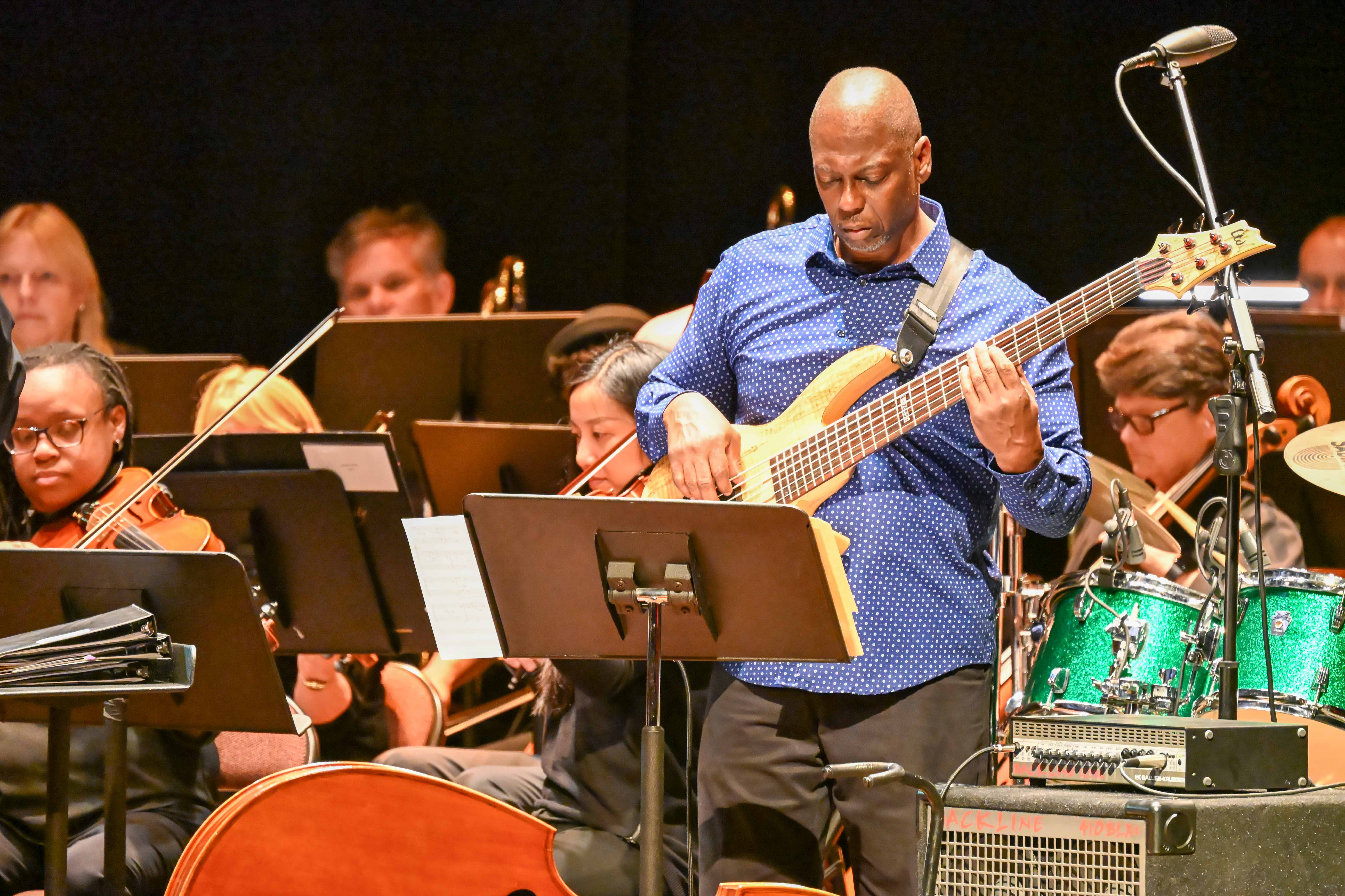Jae Sinnett's 0 to 60 Quartet with Steve Wilson & Symphonicity - bassist