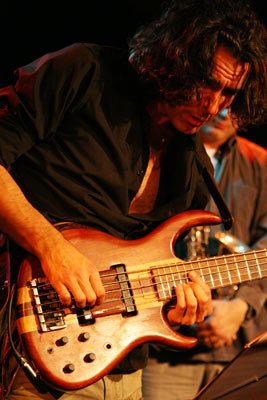 Pascal Alba with "Pascal Alba Group" at les Caves Du Bon Sejour, Versoix, Geneva, Switzerland,2005