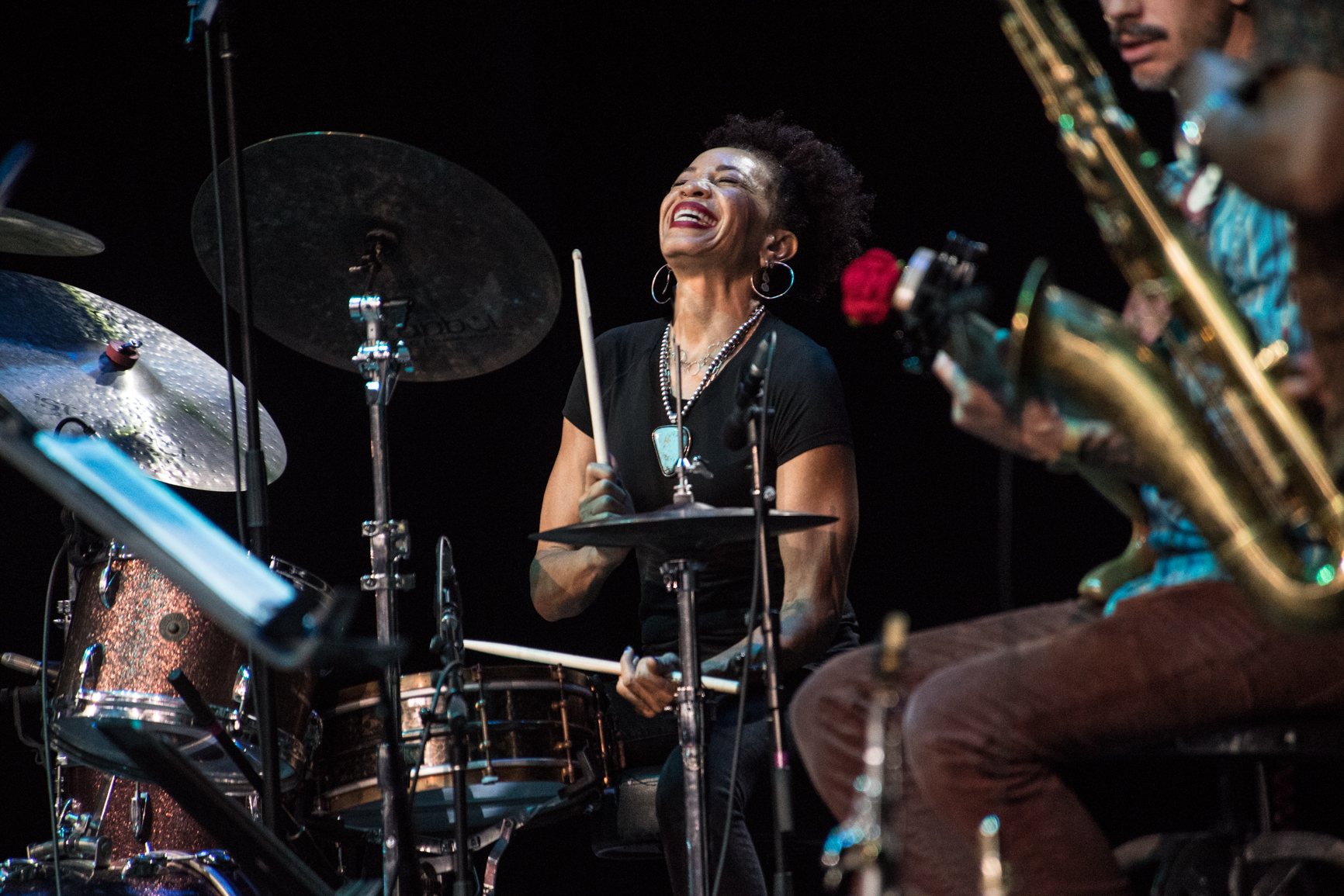 Cindy Blackman Santana Band At The 2023 Freihofer's Saratoga Jazz Festival