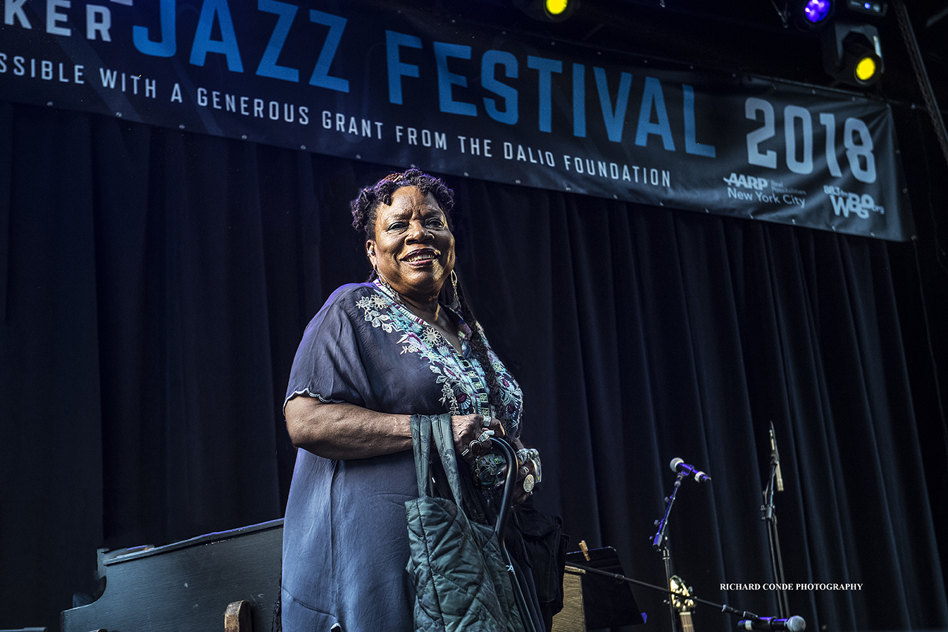 Amina Claudine Myers at the 2018 Charlie Parker Jazz Festival