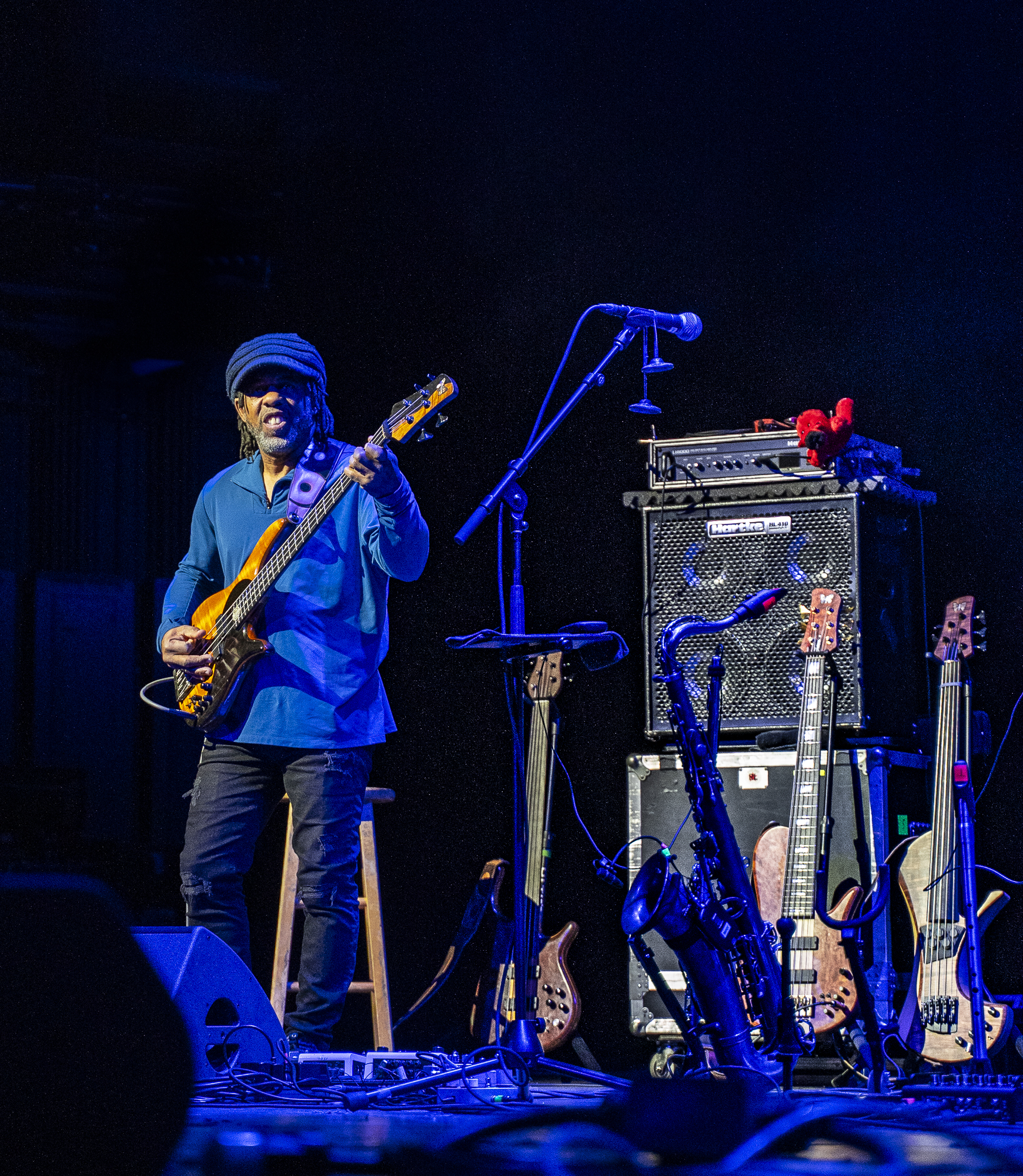 Victor Wooten with Bela Fleck & the Flecktones at the Salt Shed in Chicago