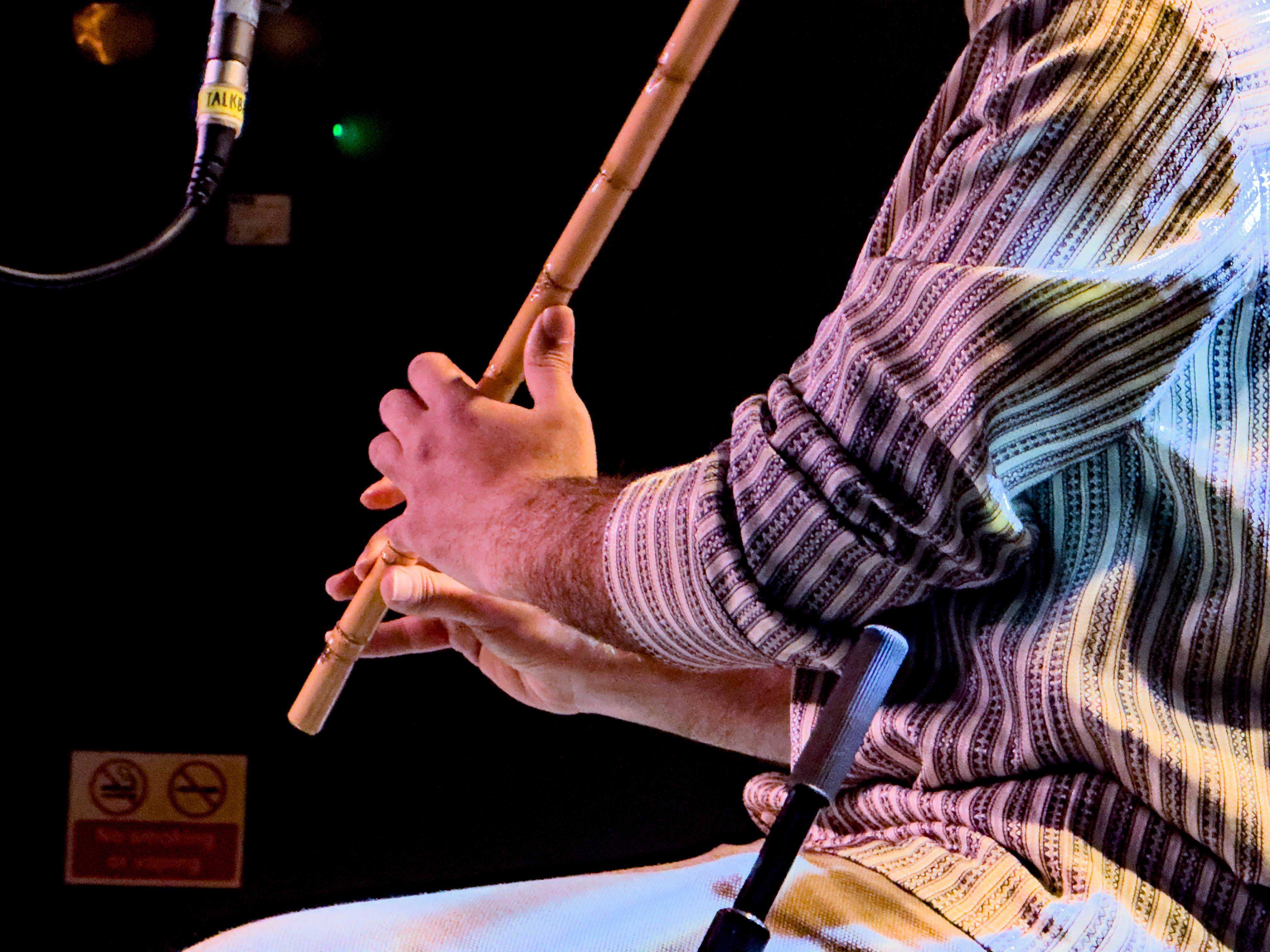 Faris Ishaq performs at Oslo Bar in Hackney, London on 6 May 2025 hosted by Through The Noise (noisenigh239) — jazz photo by Richard Lipman | All About Jazz