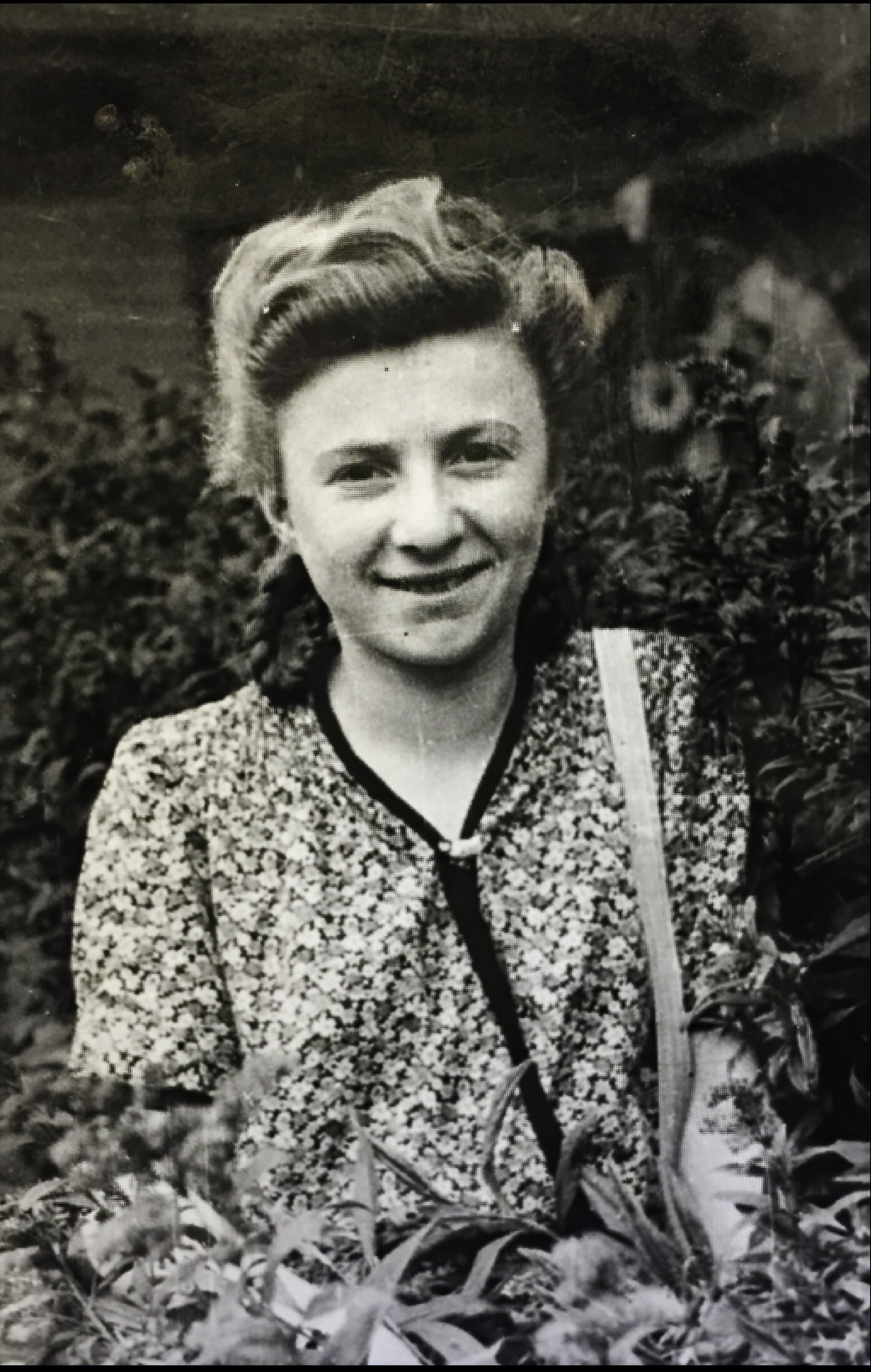 Allison Au's Maternal Grandmother, Circa 1947, In Germany, Waiting For Papers To Go To America