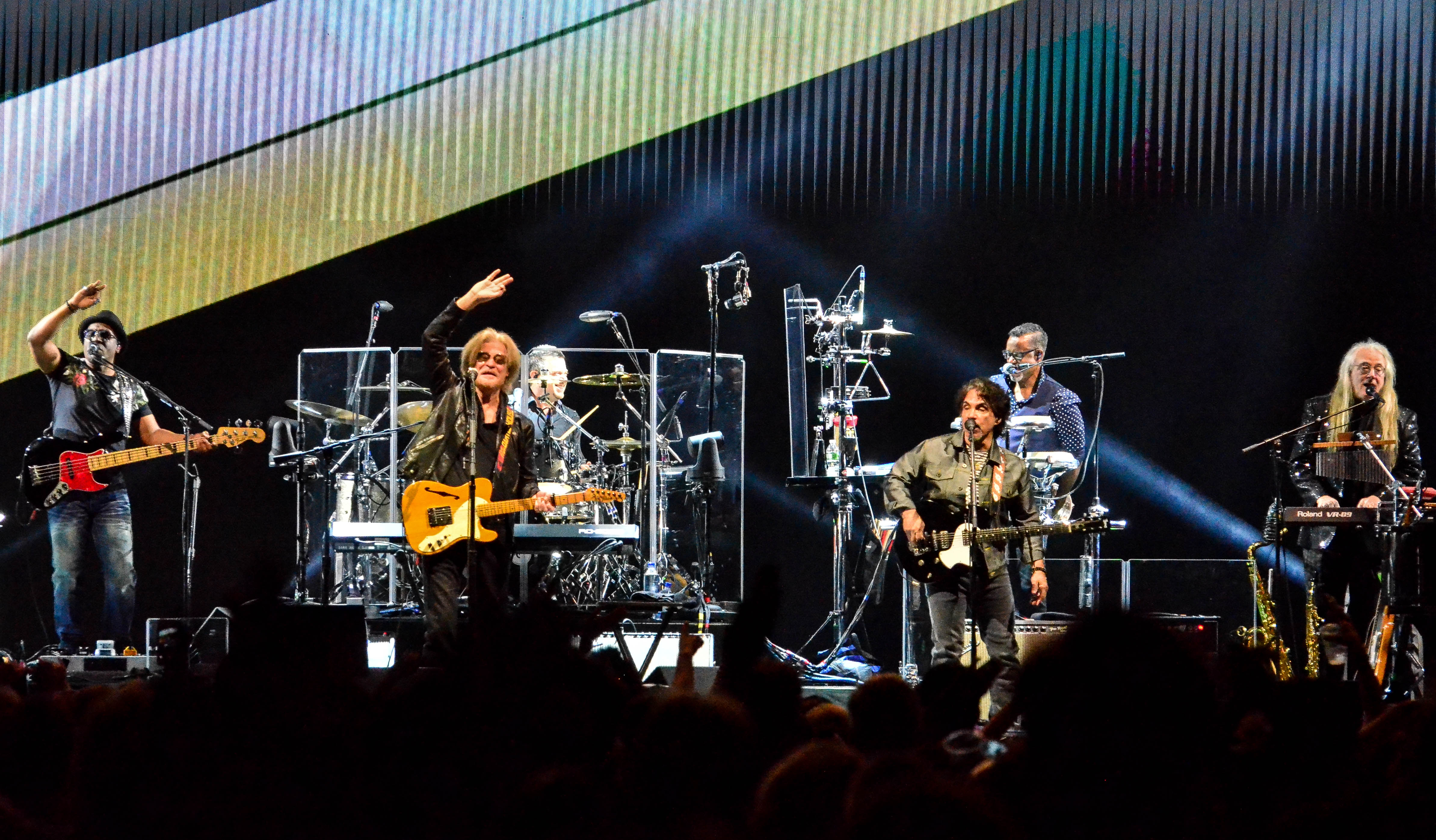 Hall & Oates with Train at Madison Square Garden in NYC.