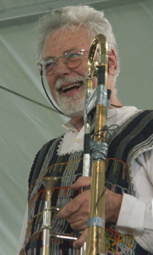 Roswell Rudd at Newport, 2004