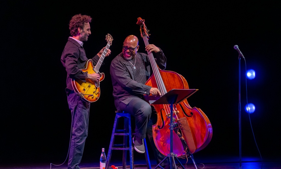 Christian McBride & Julian Lage FIJM 2026 — jazz photo by Mark Sullivan | All About Jazz