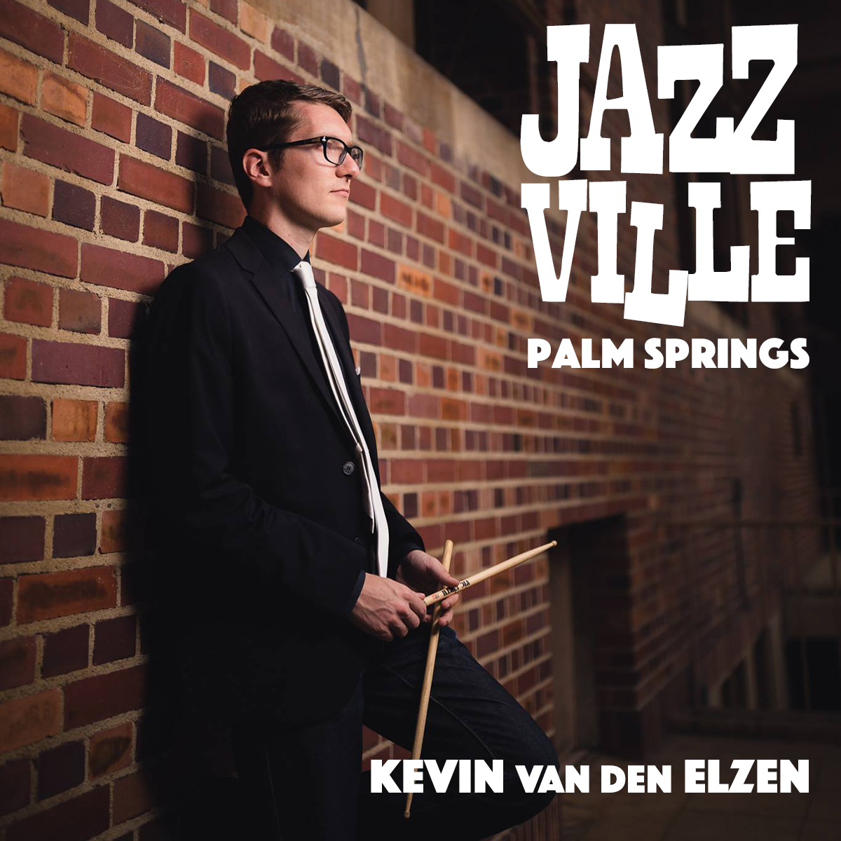 Kevin van den Elzen, drums at Jazzville Palm Springs