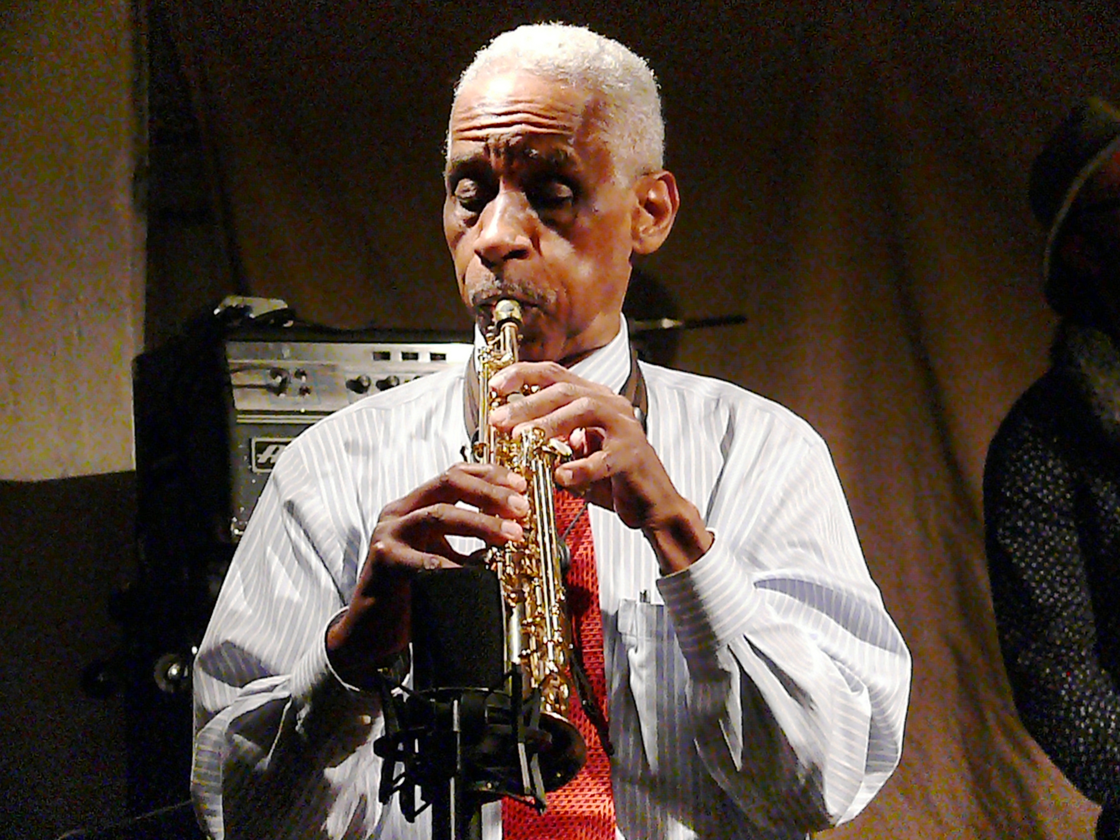 Roscoe Mitchell at Cafe Oto, London in February 2017