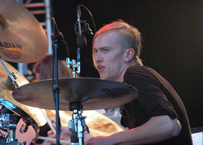 Kenneth Kapstad of Motorpsycho, Performing with Trondheim Jazz Orchestra and Trondheimsolistene, Molde Jazz 2010