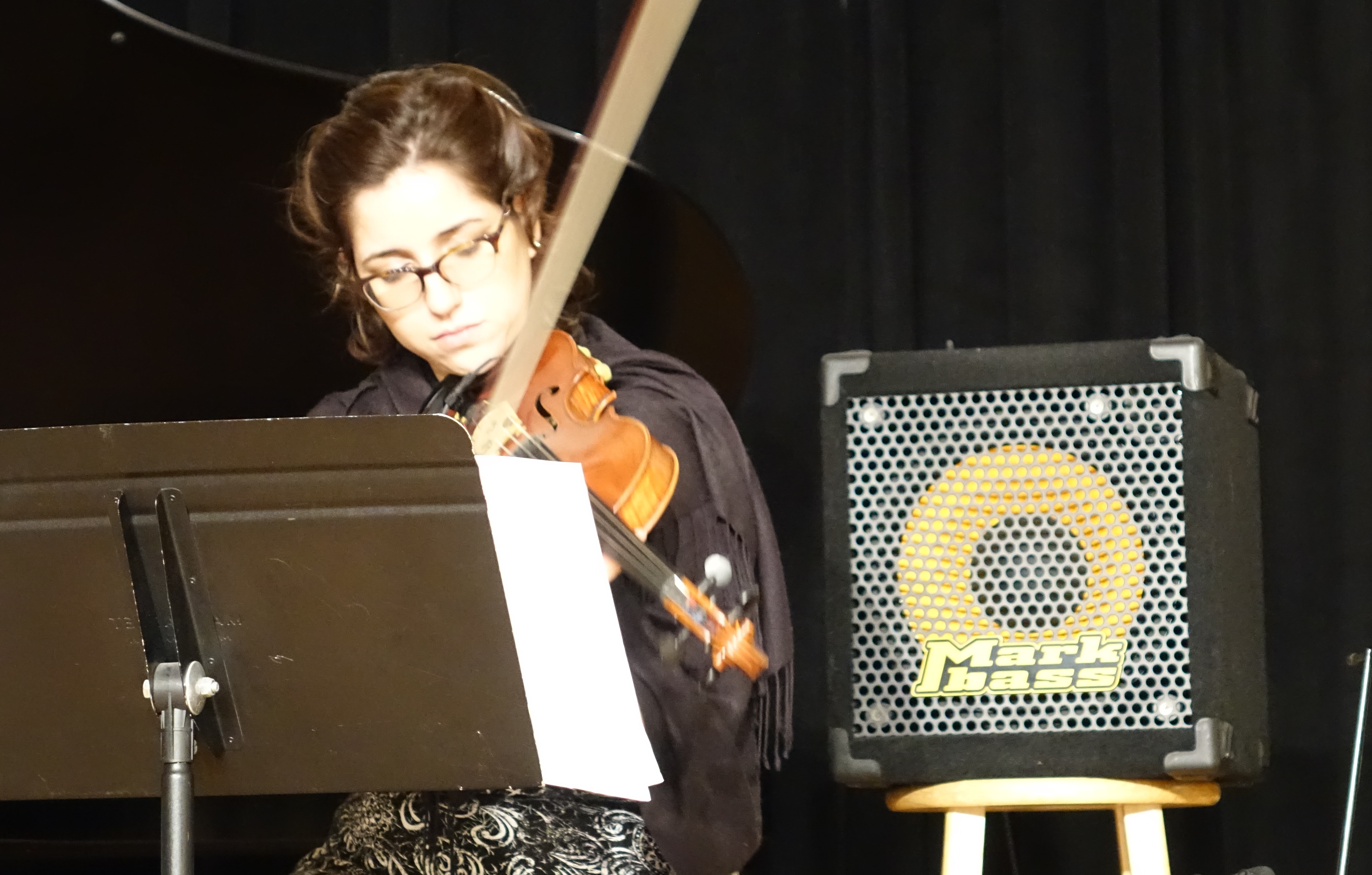 Leonor Falcon At The Brooklyn Conservatory Of Music In May 2018 