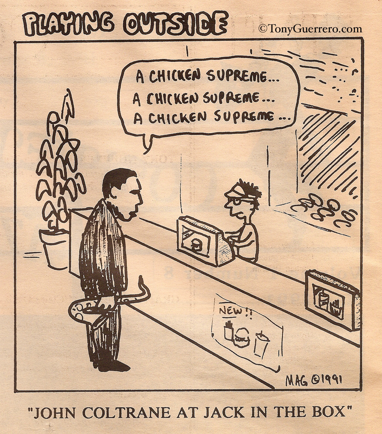 Coltrane Cartoon