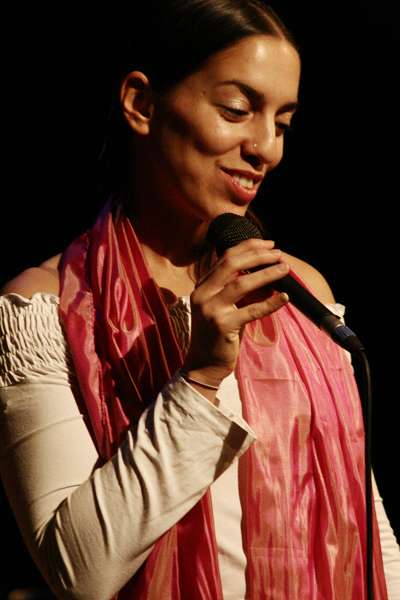 Jamila Dorner with "Gilles Torrent World Jazz Sound" at la Traverse, Geneva, Switzerland, 2005