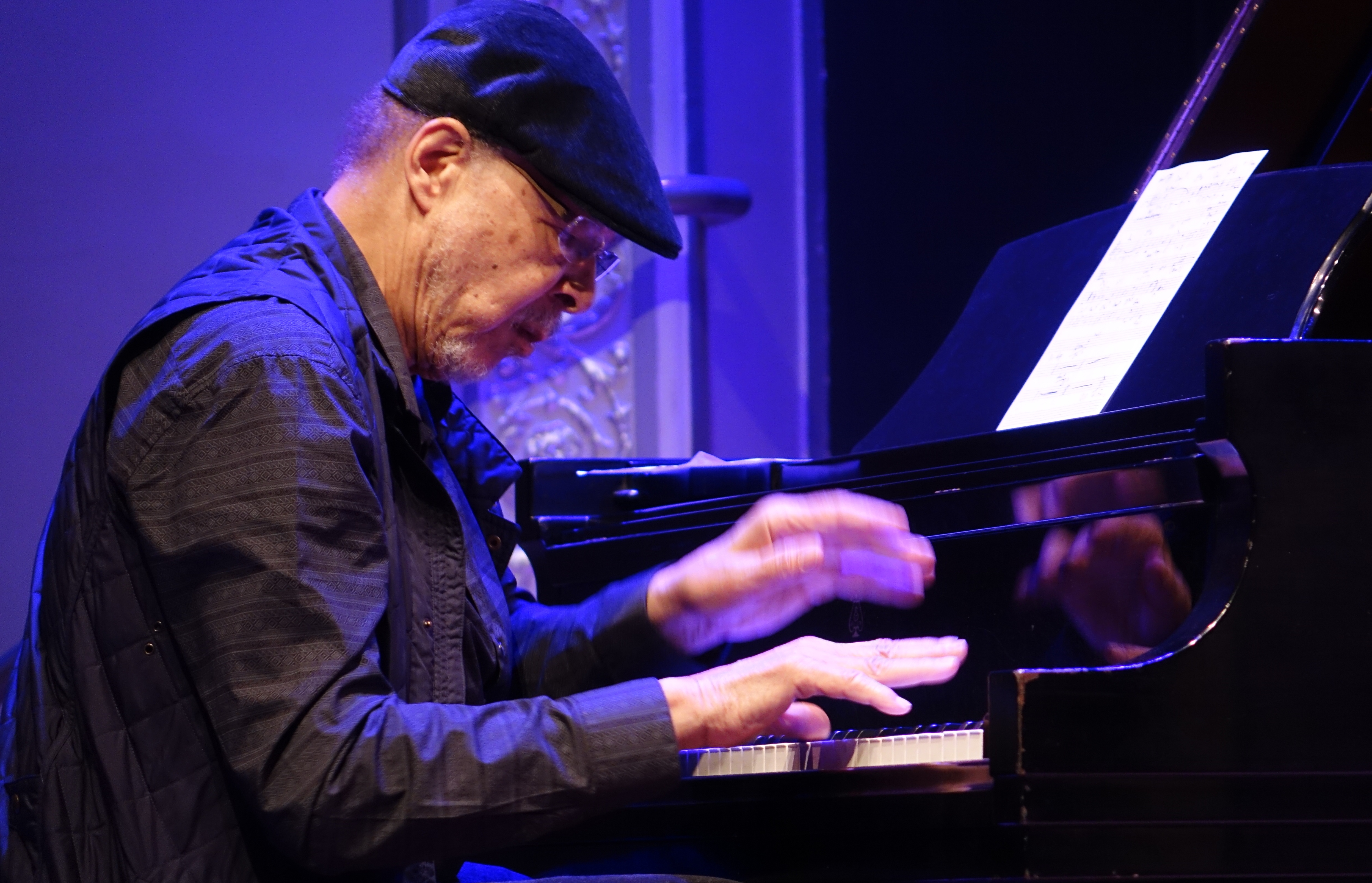 Dave Burrell at Roulette, Brooklyn in May 2018