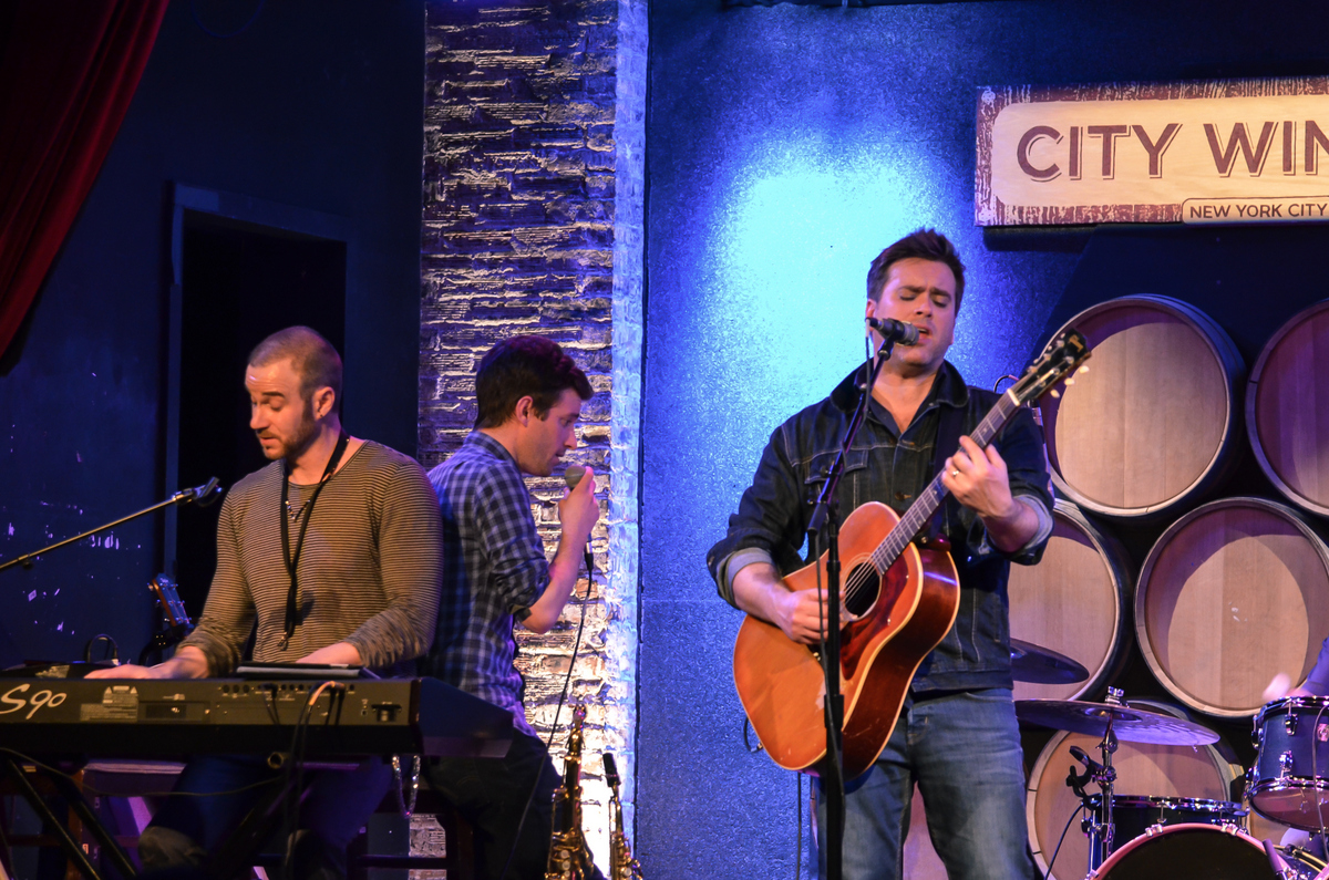 Pat Mcgee at City Winery in New York City, April 3, 2015