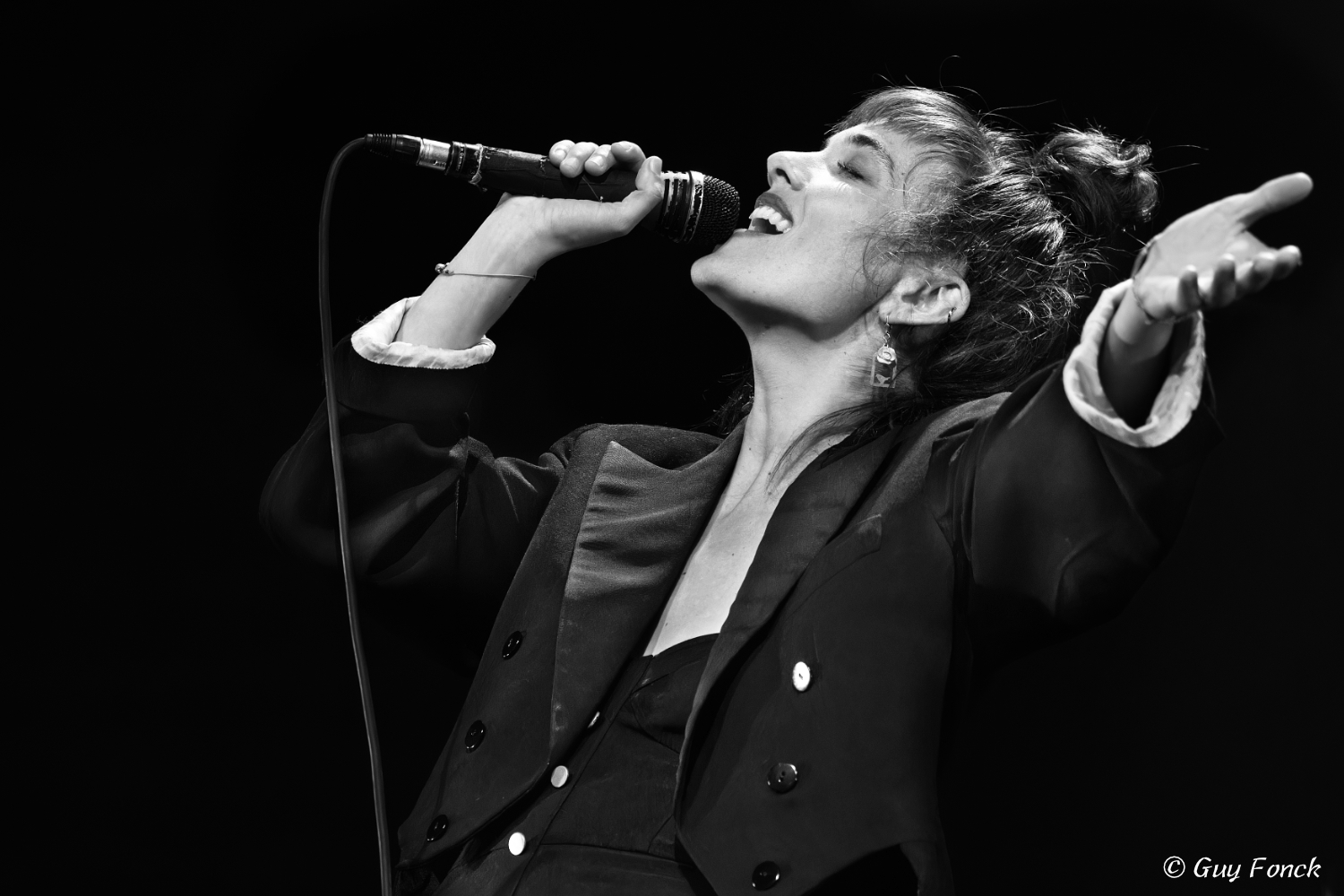 Camille Bertault 2024 — jazz photo by Guy Fonck | All About Jazz