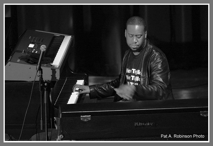 Robert Glasper-Piano the Robert Glasper Experiment at the South Milwaukee Performing Arts Center.