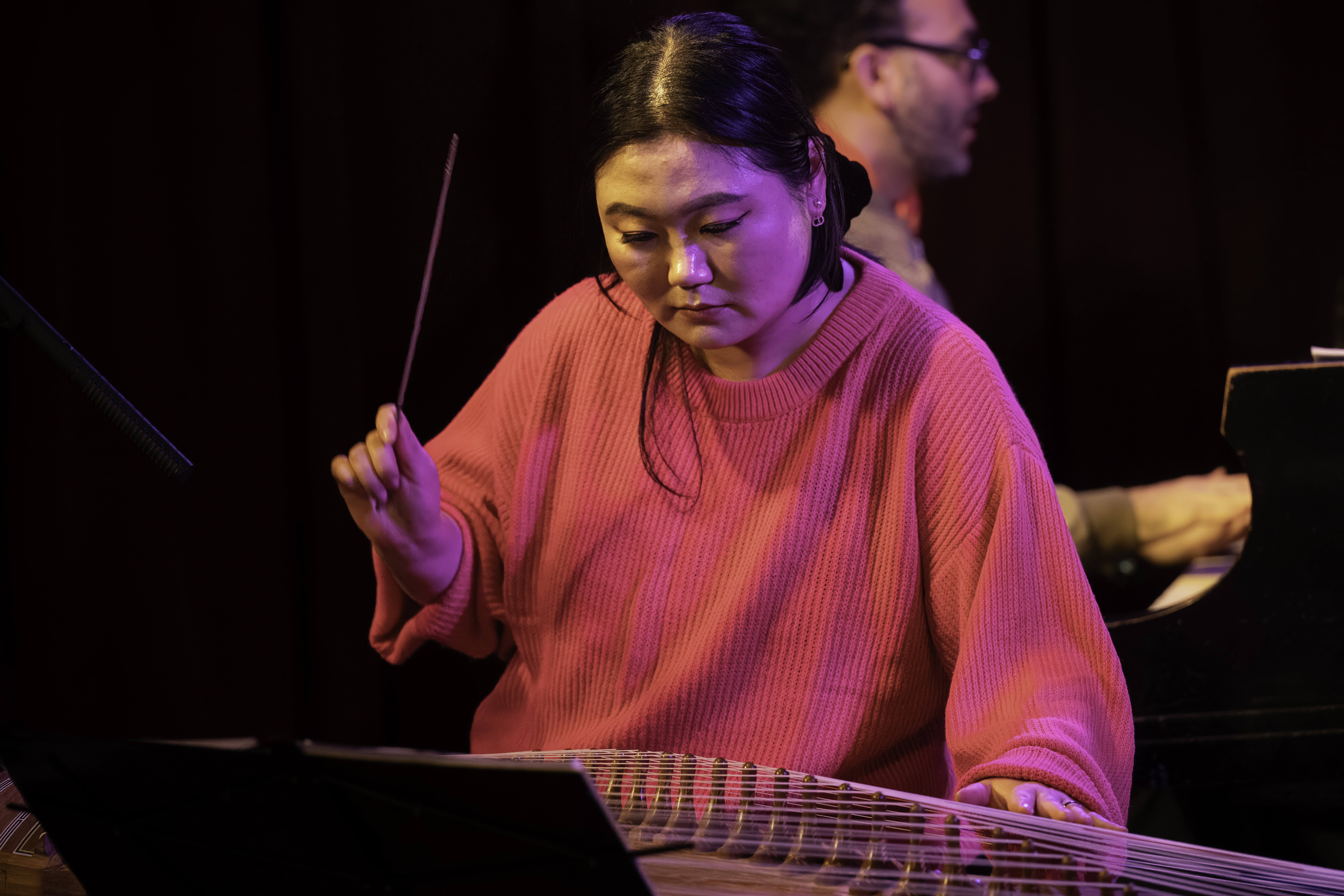 DoYeon Kim With the Anna Webber Nonet at the NYC Jazz Gallery