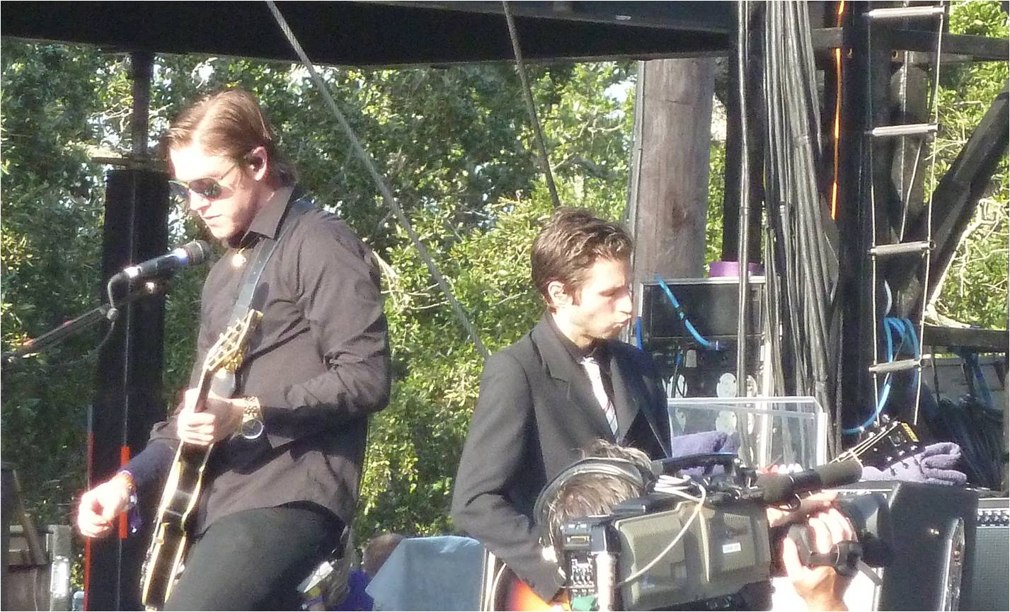 Interpol on the Voodoo Stage on 10-31-10 -- Pic 3