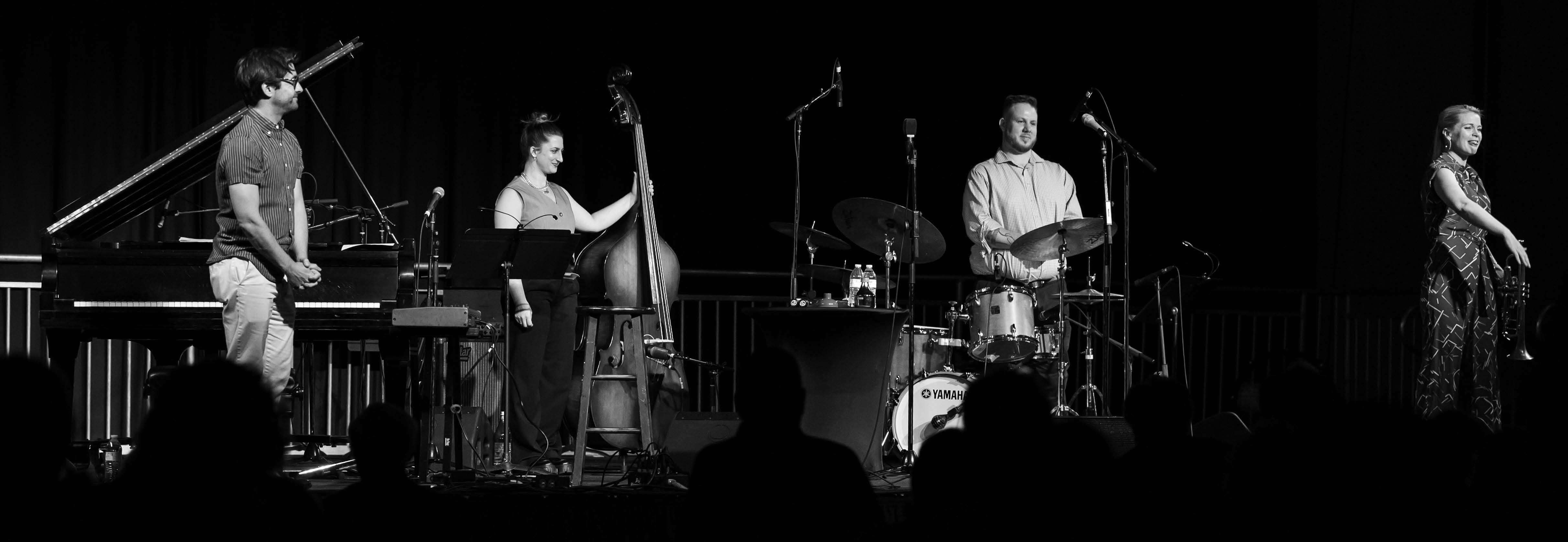 Bria Skonberg Quartet at the Perry Pavilion