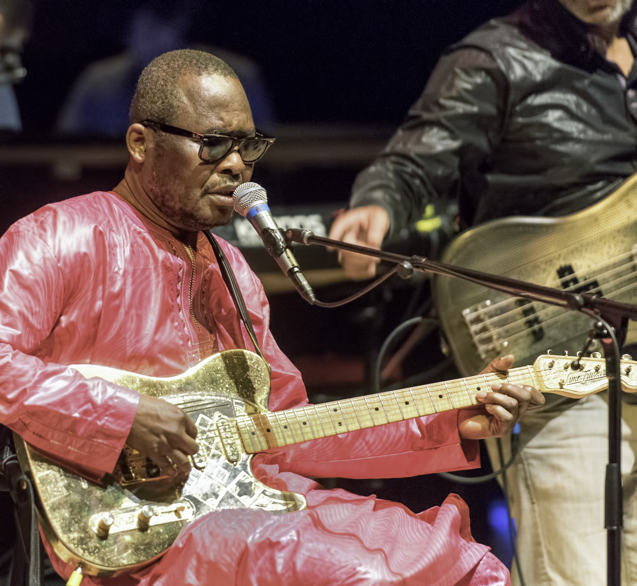 Amadou Bagayoko with Mariam At The Musical Instrument Museum (MIM) In Phoenix