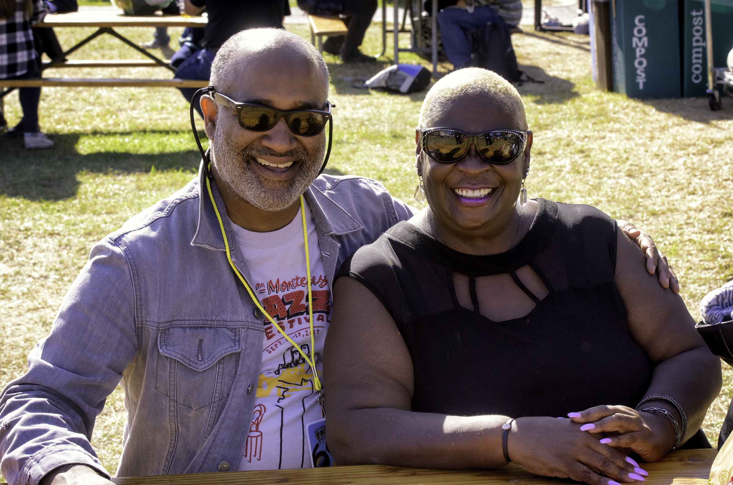 Fairgrounds at the Monterey Jazz Festival