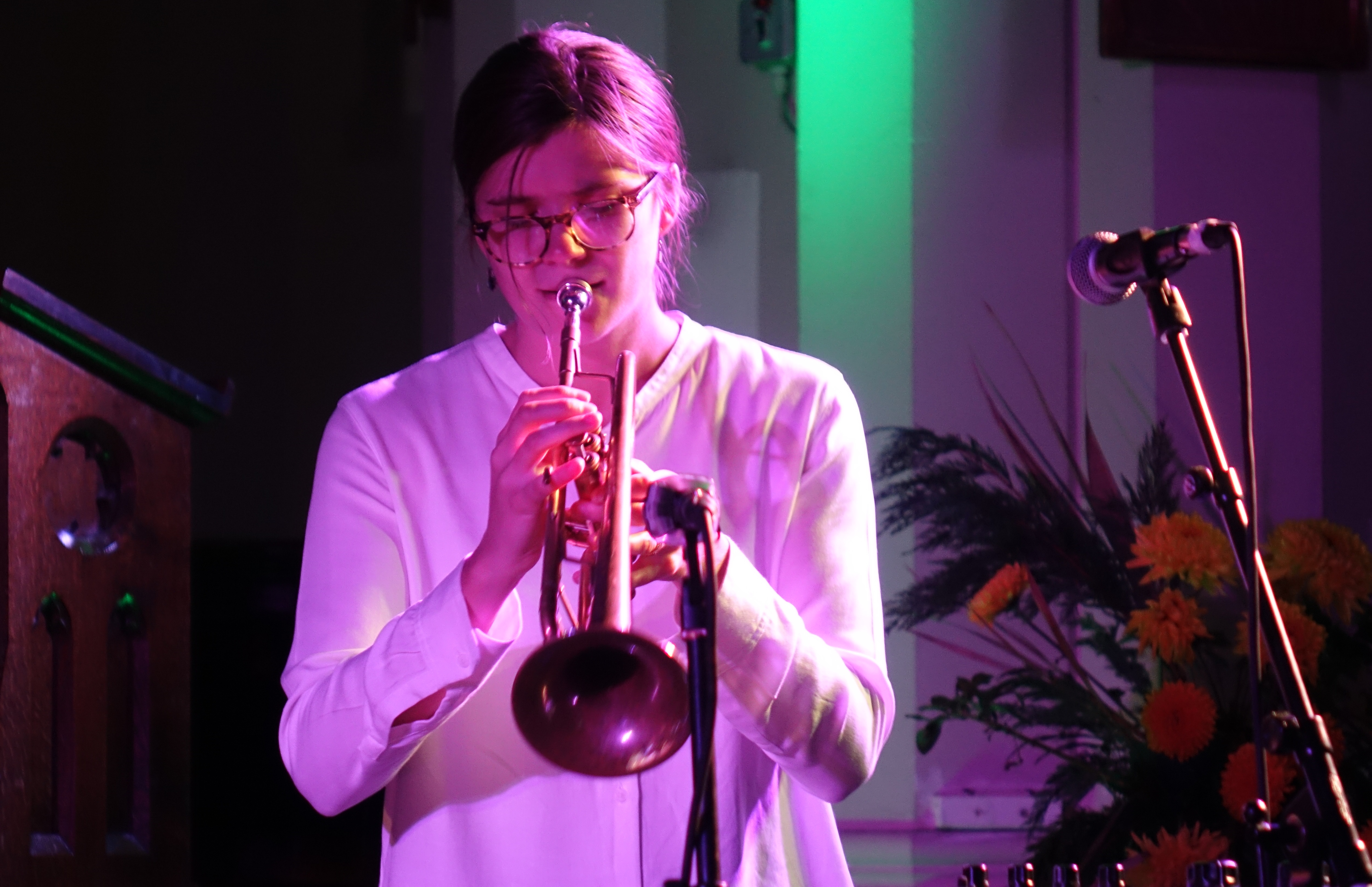 Laura Jurd at Brighton Alternative Jazz Festival in October 2018