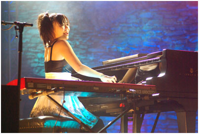 Hiromi at Brecon Jazz Festival