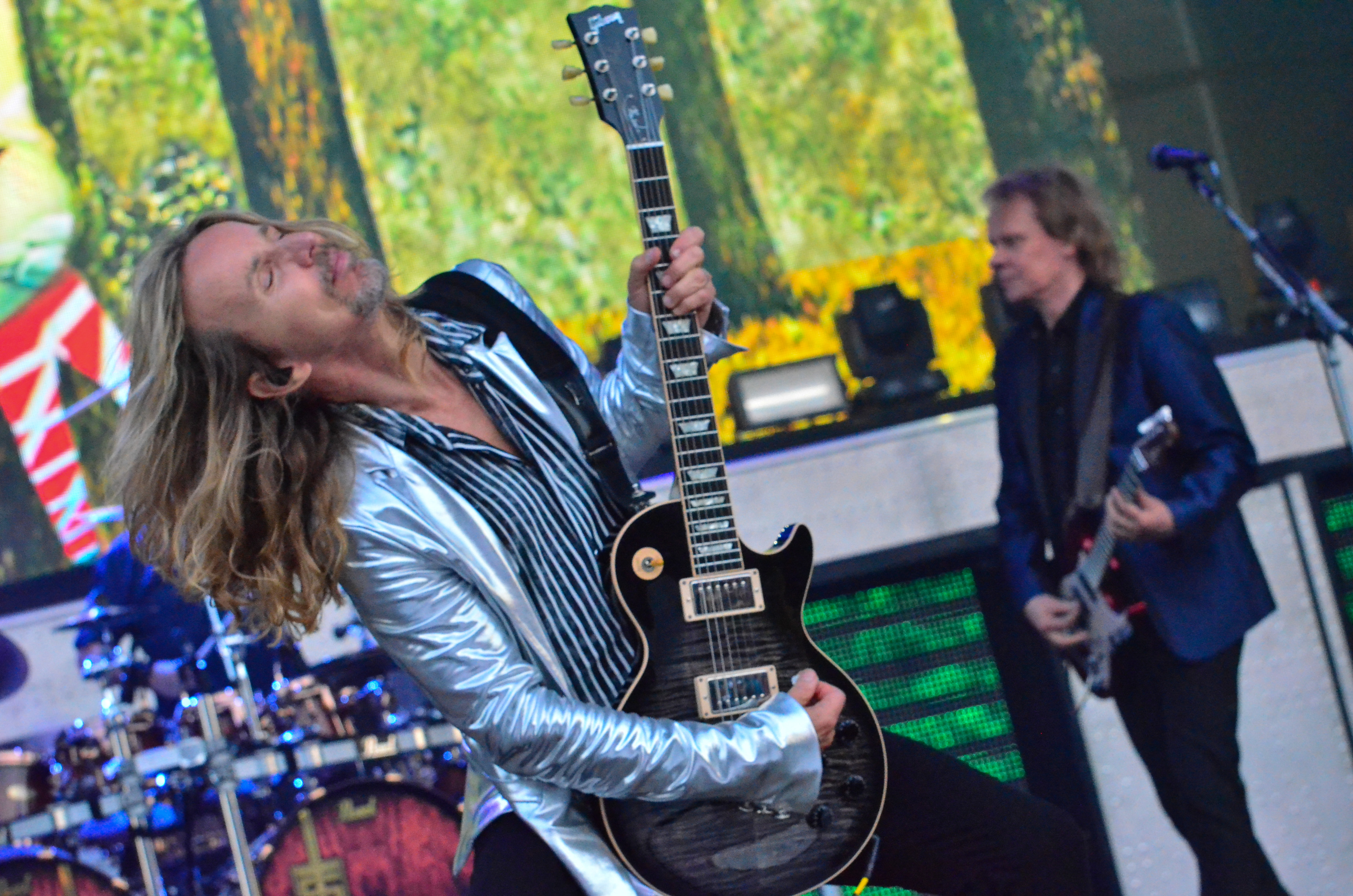 Styx at Nikon at Jones Beach Theater in Wantagh, NY on 7-23-2015.