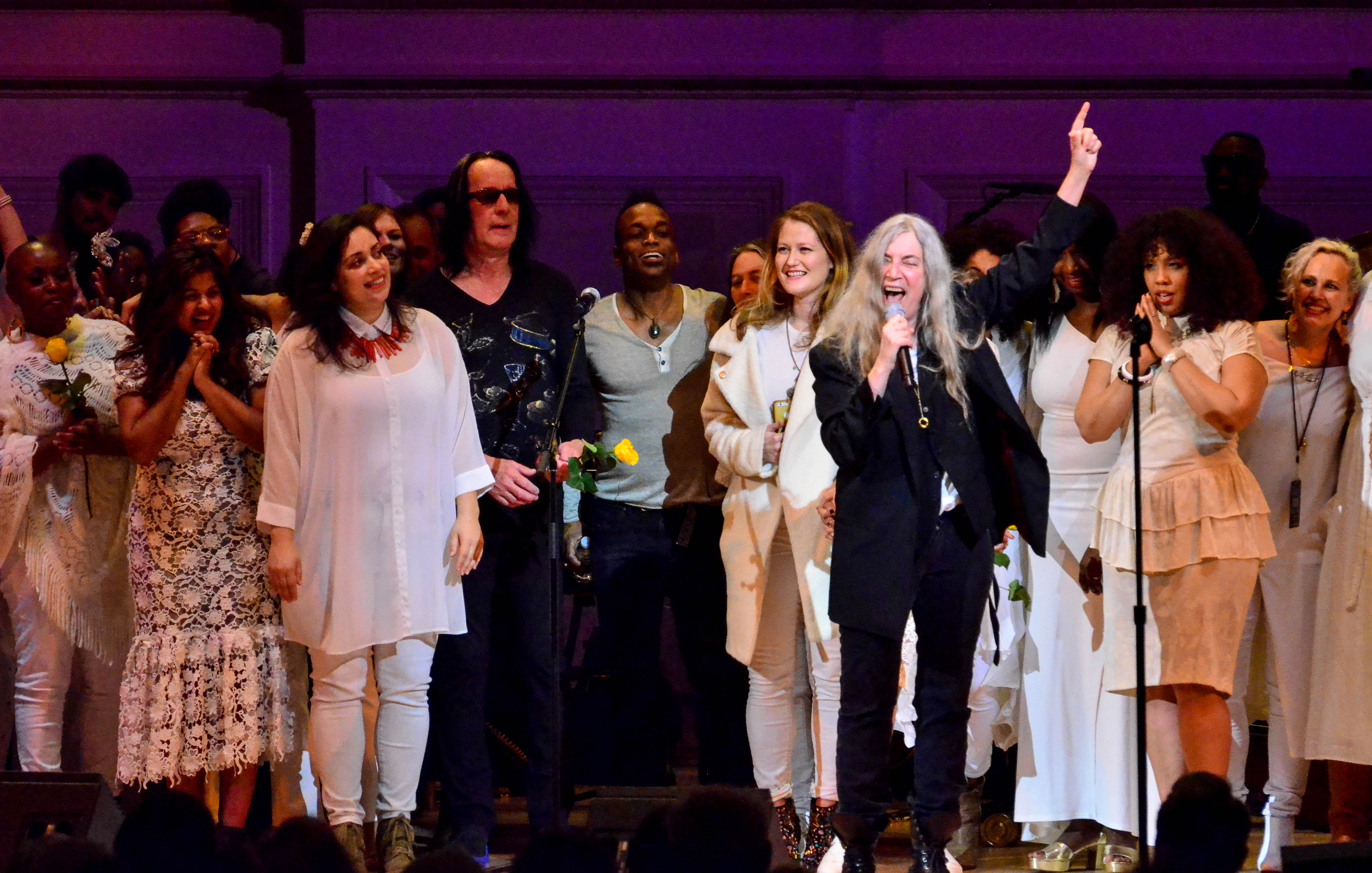 The Music of Van Morrison celebration at Carnegie Hall. 