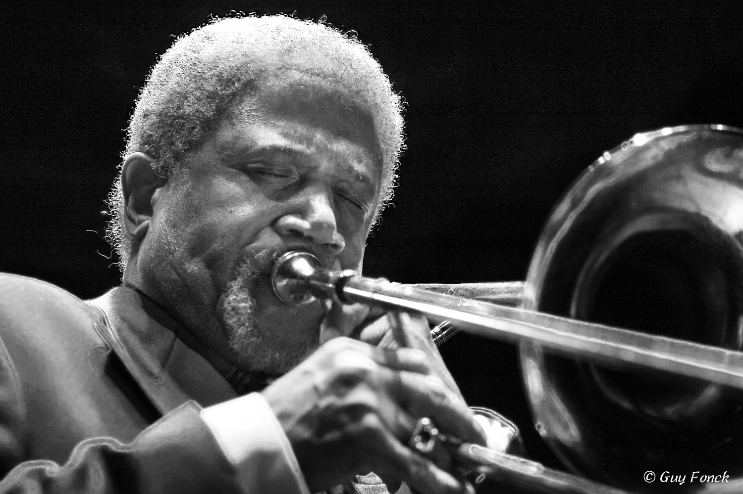 Bill Hughes 2006 — jazz photo by Guy Fonck | All About Jazz
