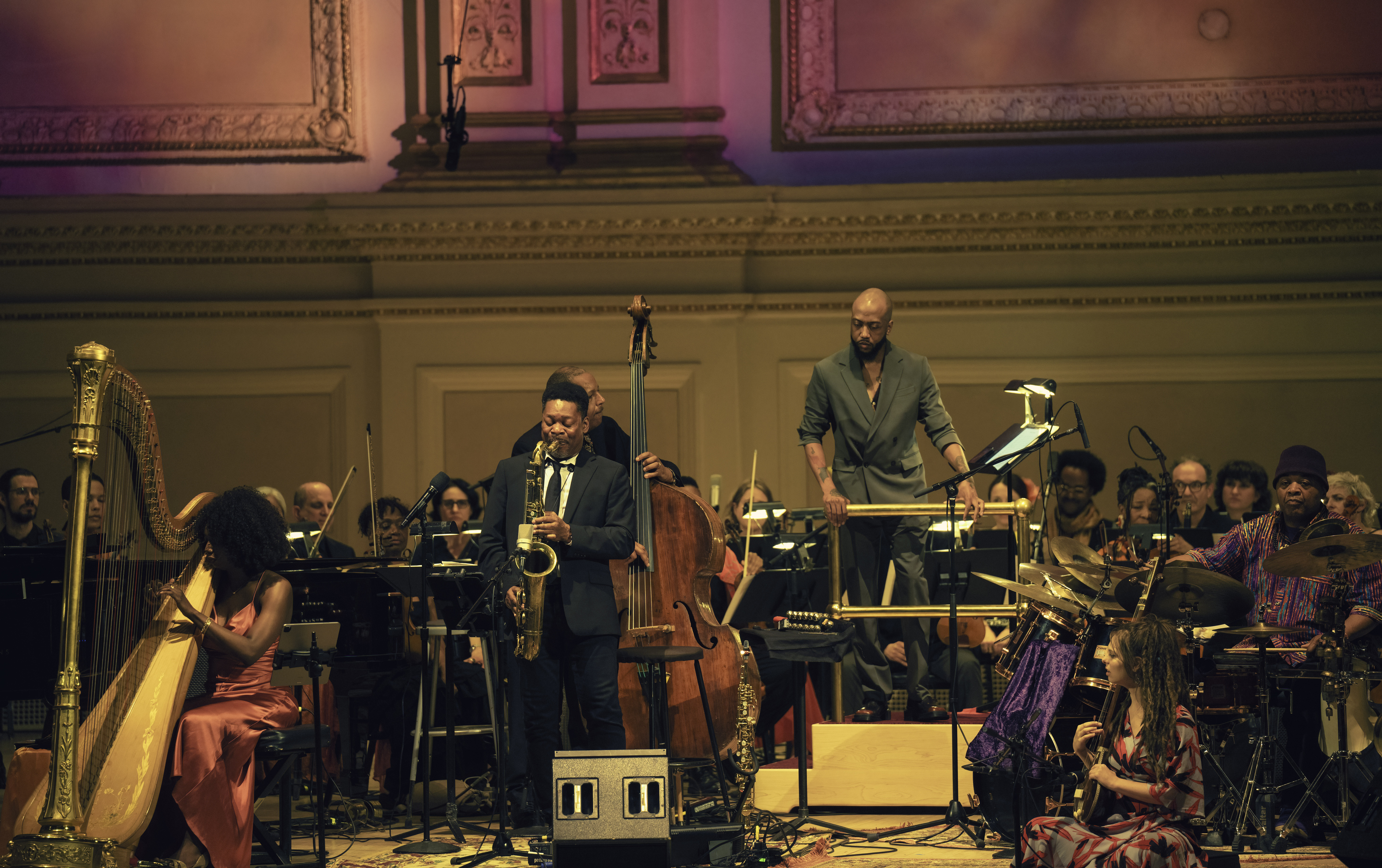 Brandee Younger, Ravi Coltrane, Robert Hurst, Robert Waddle, And Jeff "Tain" Watts Performing Cosmic Music: The Celestial Songs Of Alice Coltrane