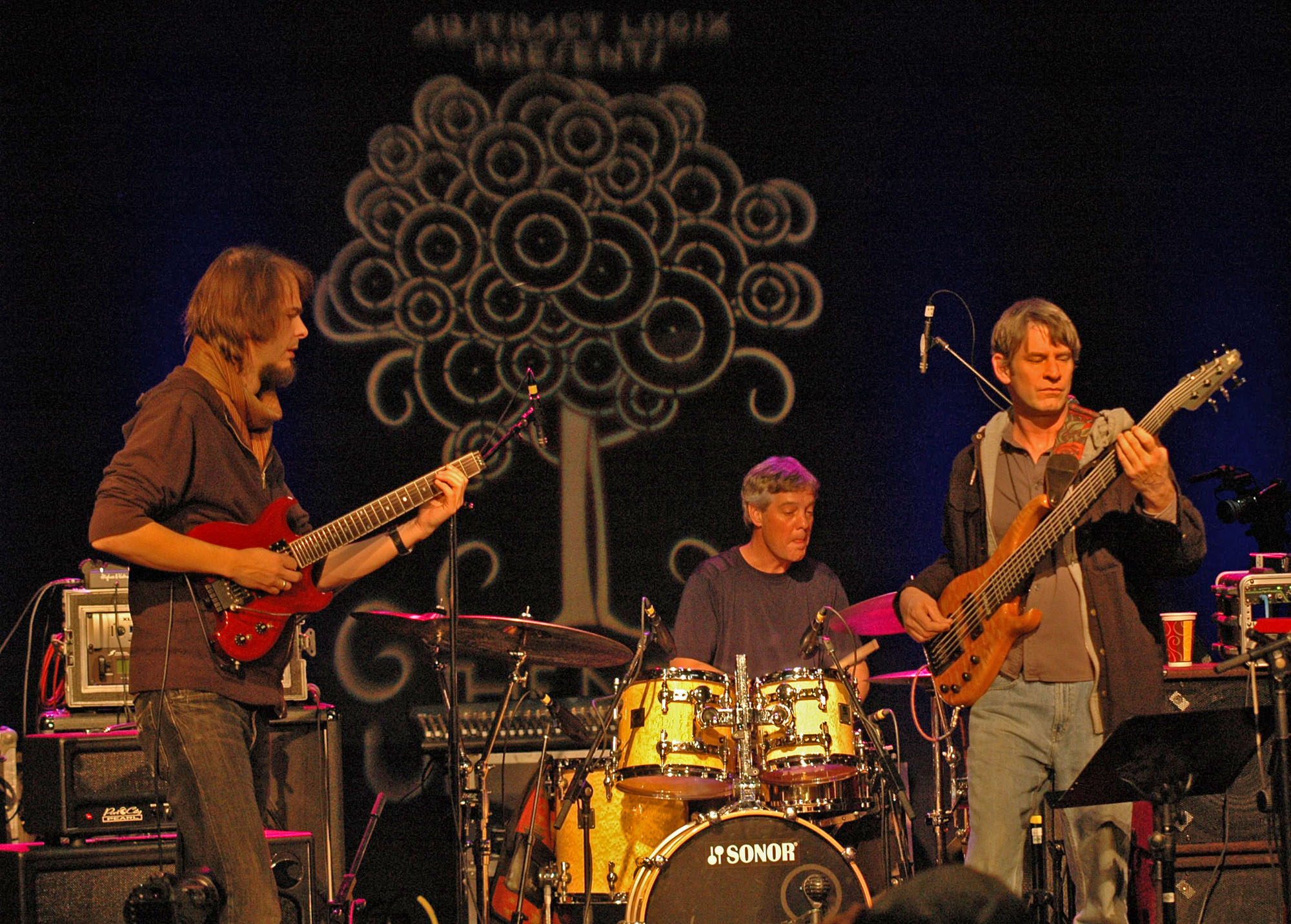 Alex Machacek, Jeff Sipe and Neal Fountain, Performing at the New Universe Music Festival 2010