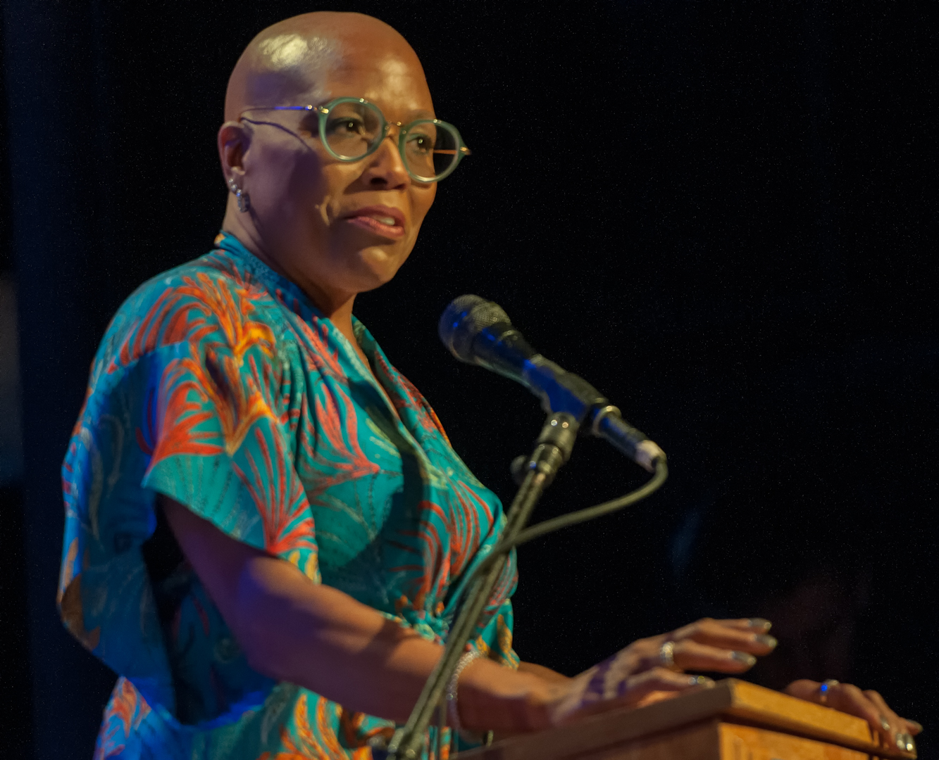 Dee Dee Bridgewater at Jazz for Obama at Symphony Space