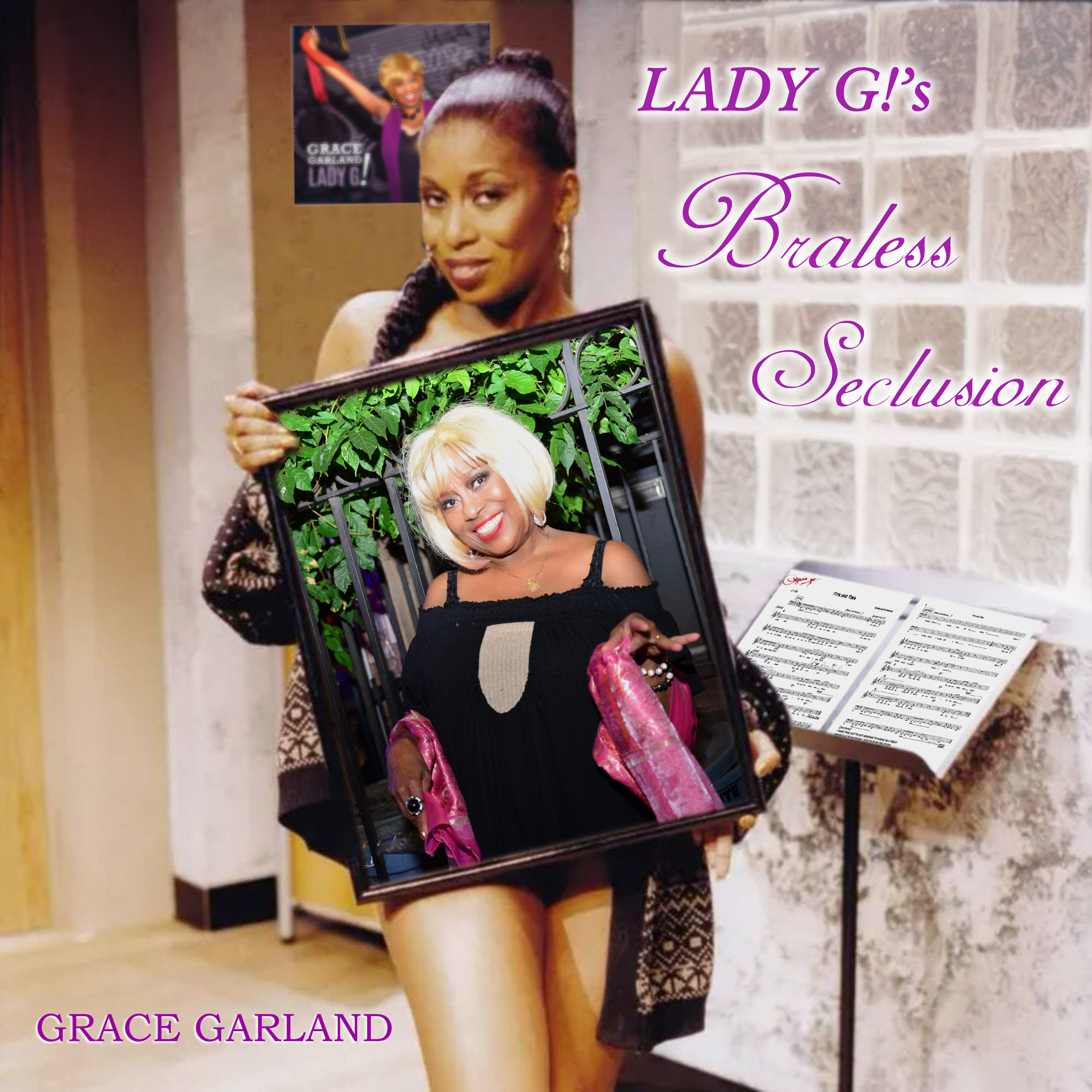 LADY G!'s Braless Seclusion (Album Cover Art)