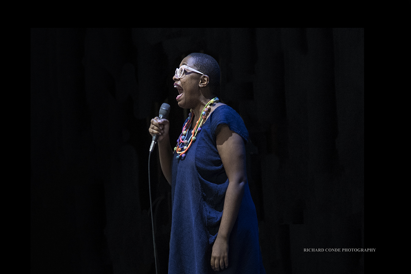 Cecile McLorin Salvant at the Freihofer Saratoga Jazz Festival 2017