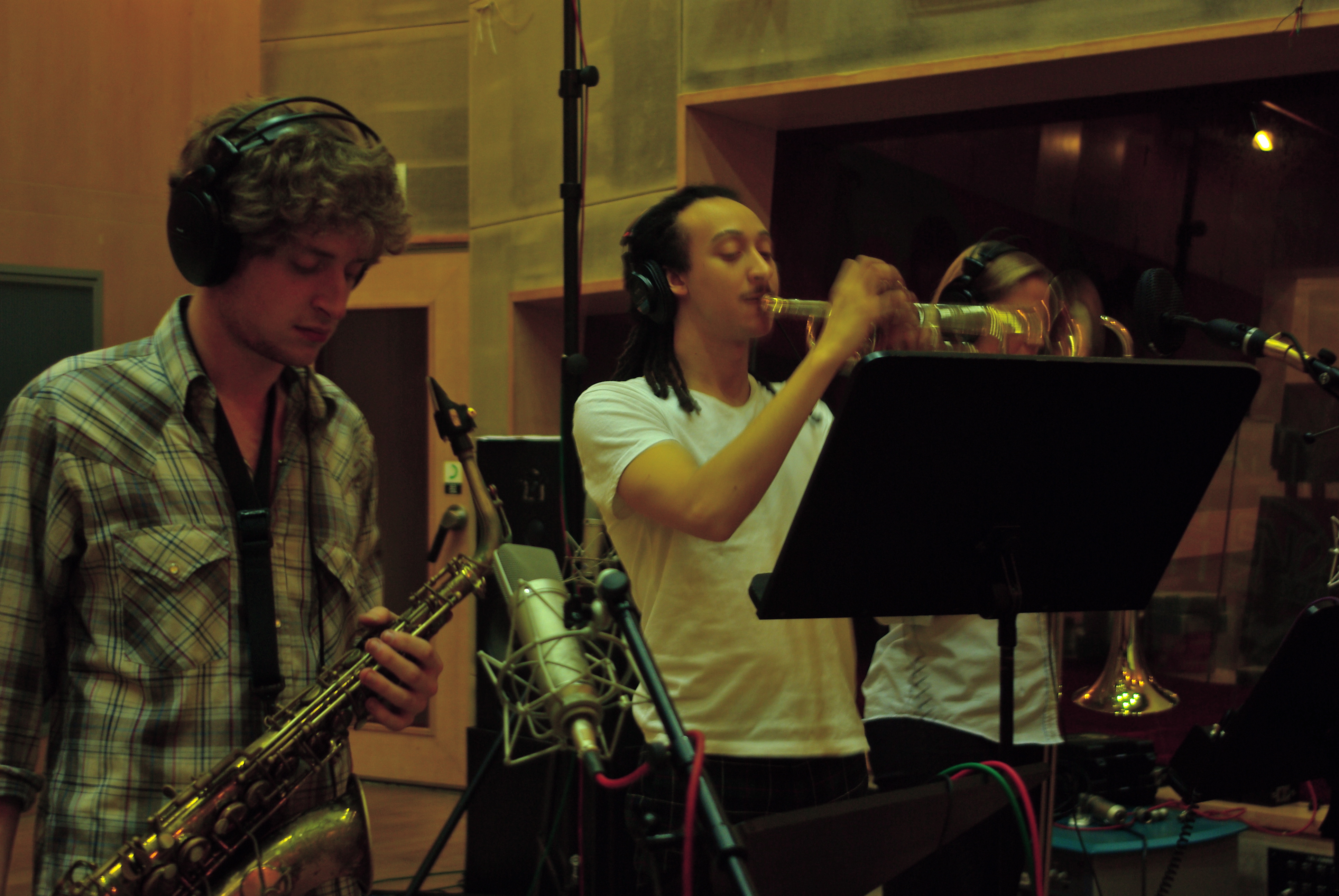 Recording in Shanghai with Theo Croker