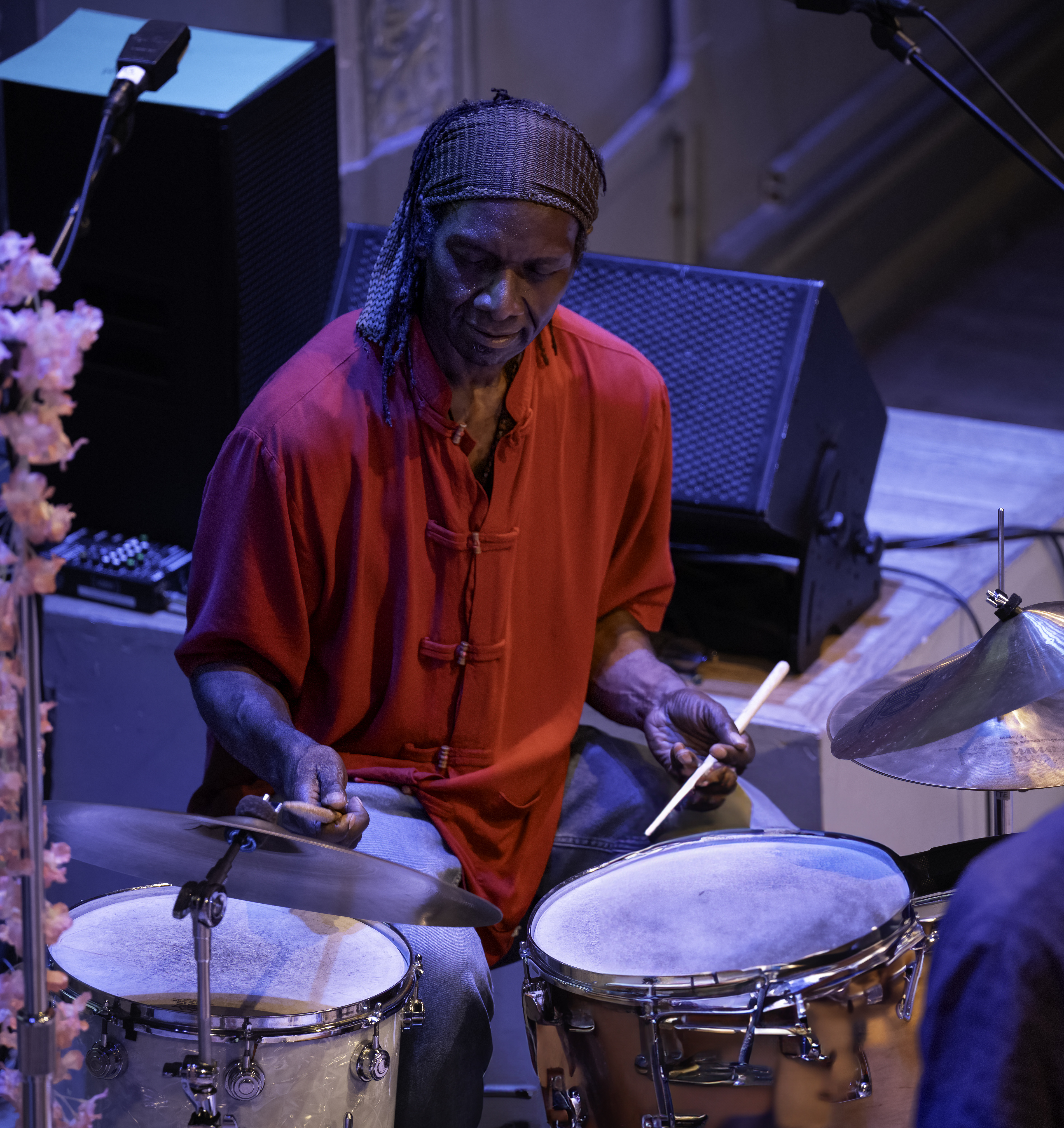 Hamid Drake Celebrating William Parker at the Vision Festival 2024