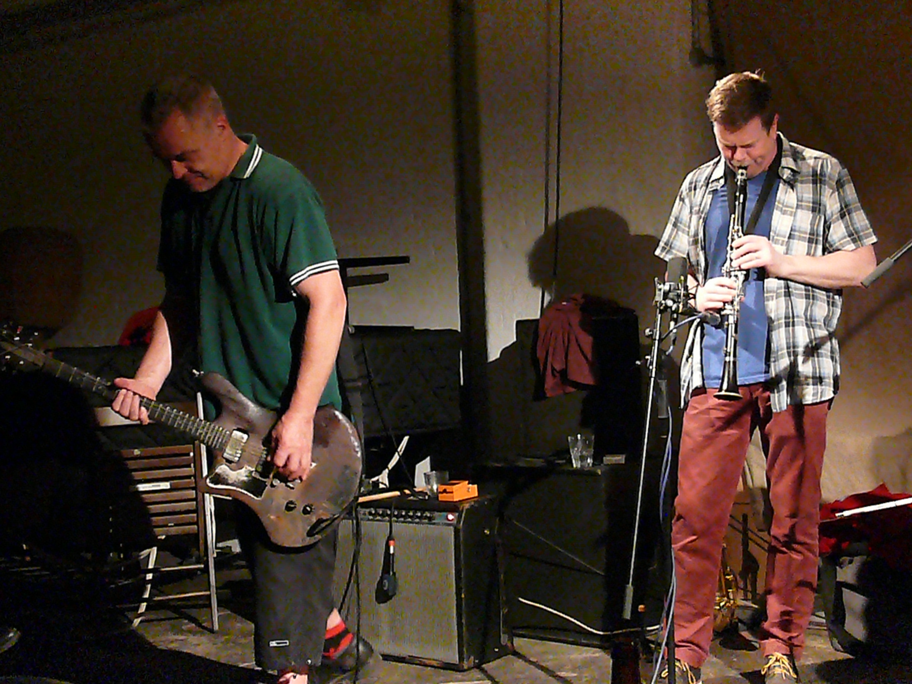 Terrie Ex and Ken Vandermark at Cafe Oto, London in March 2017