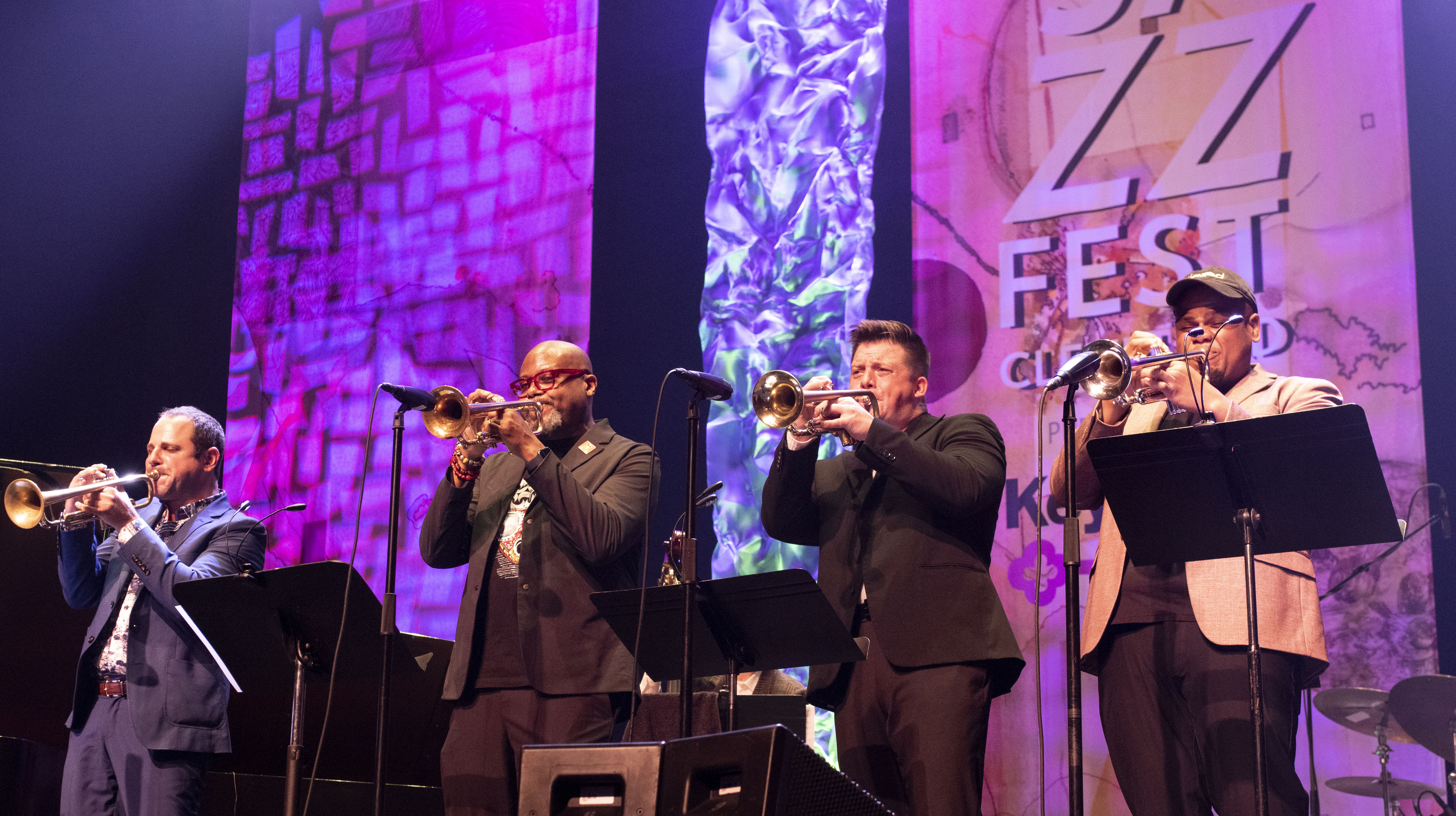 Dominick Farinacci, Sean Jones, Tommy Lehman, and Curtis Taylor