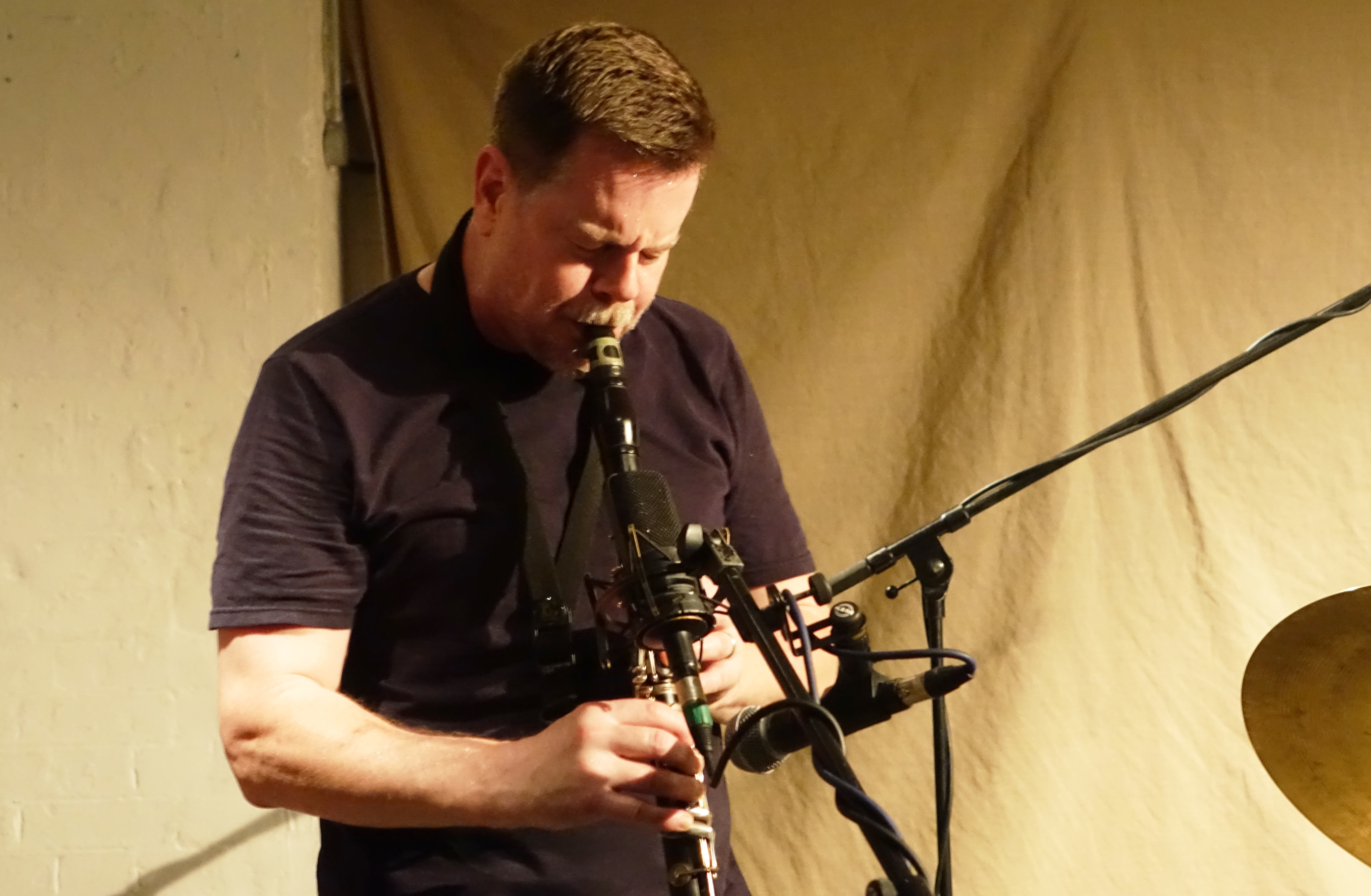 Ken Vandermark at Cafe Oto, London in September 2018