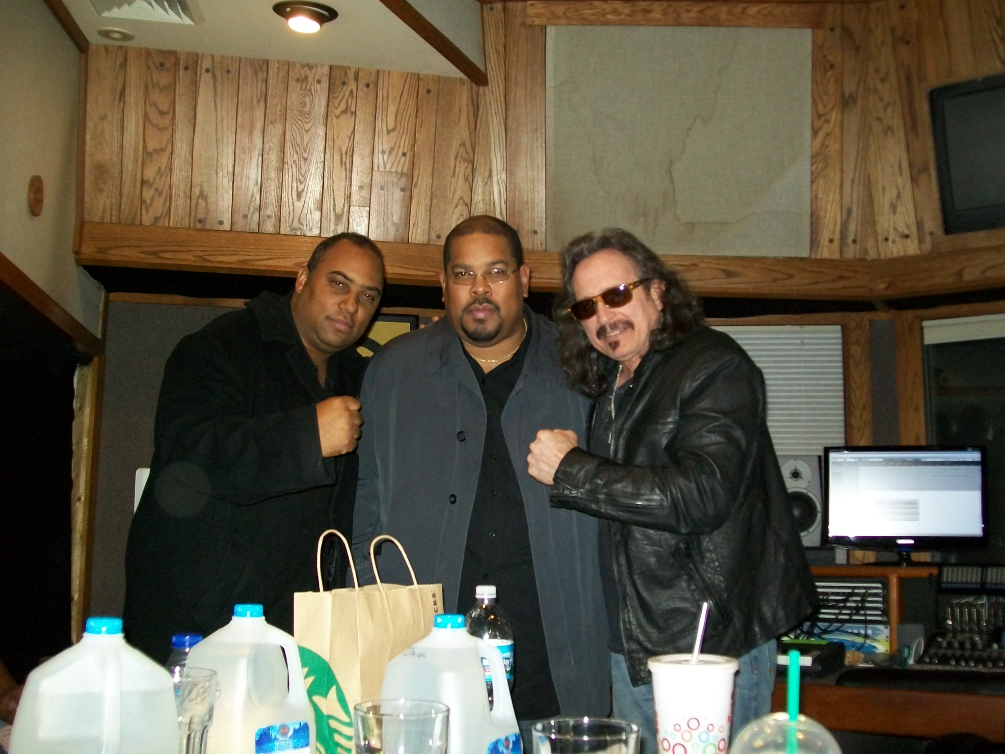 Rob Dixon Derrick Gardner Tony Adamo Record Session for Adamo