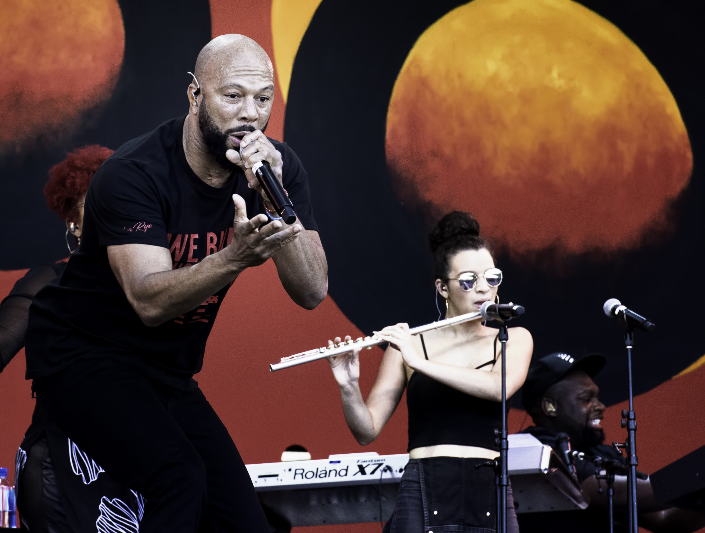 Common and Elena Pinderhughes at the Monterey jazz Festival