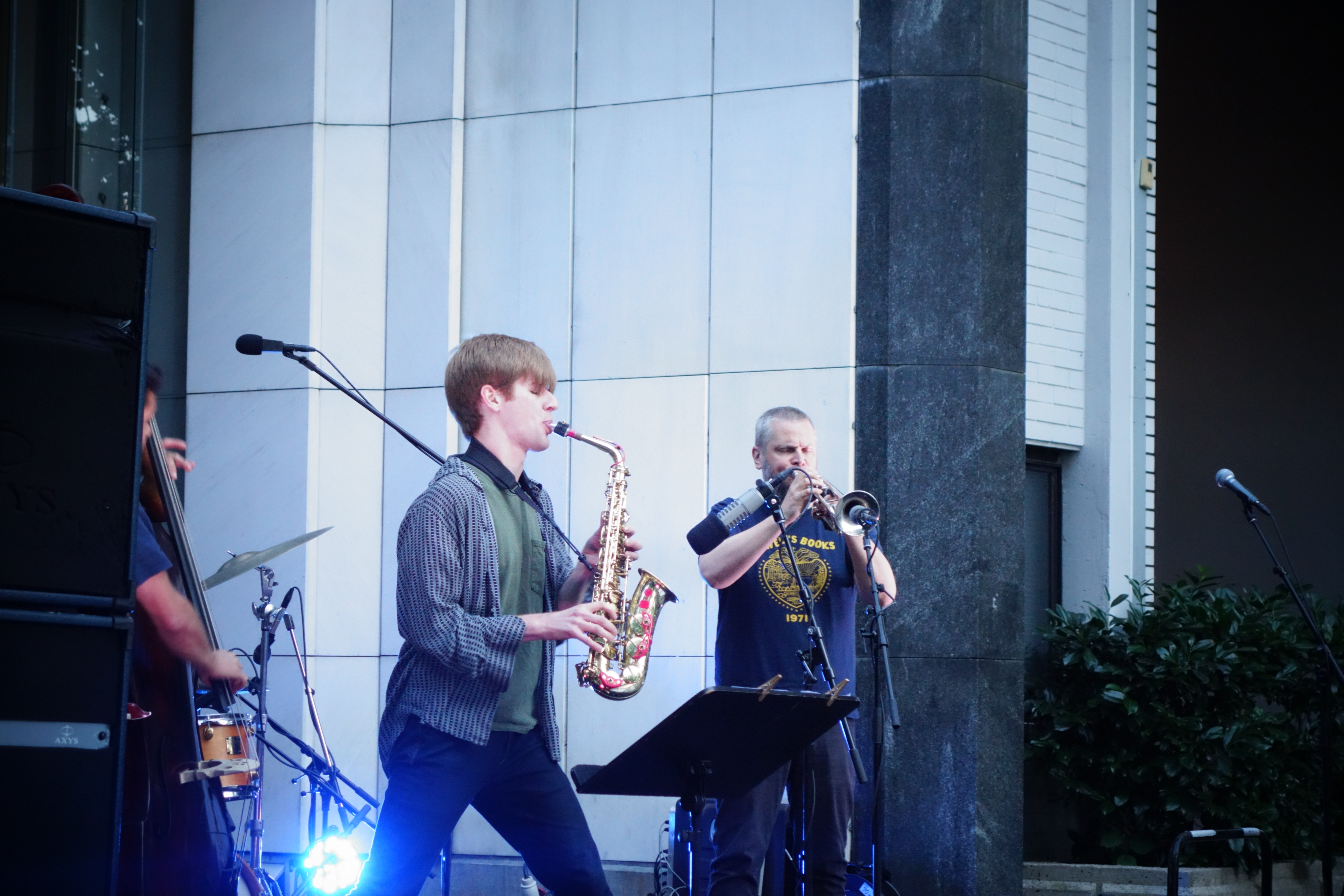 Chris Pitsiokos, Nate Wooley - Ljubljana Jazz Festival 2017