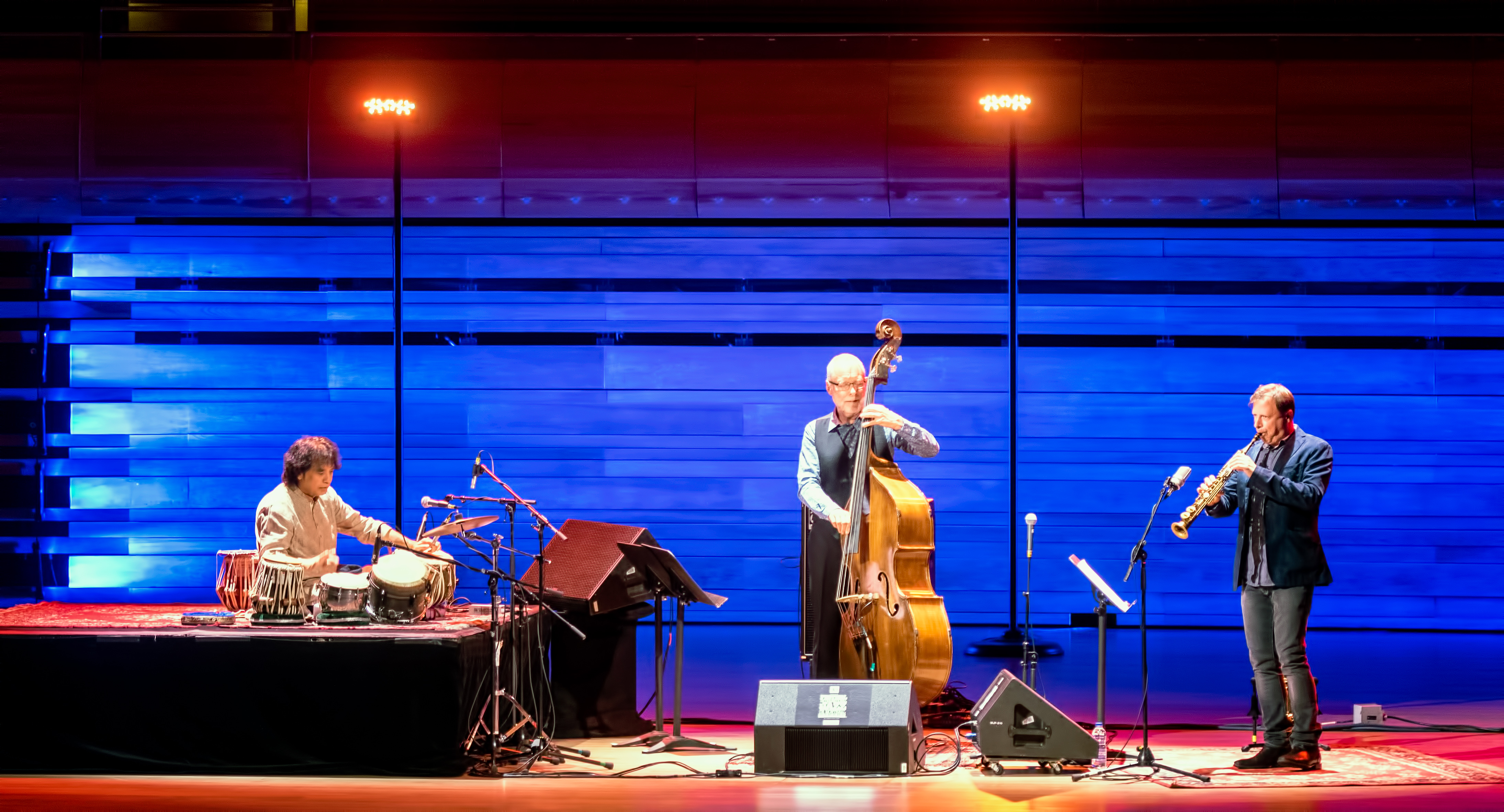 Zakir Hussein, Dave Holland and Chris Potter at The Montreal International Jazz Festival 2018