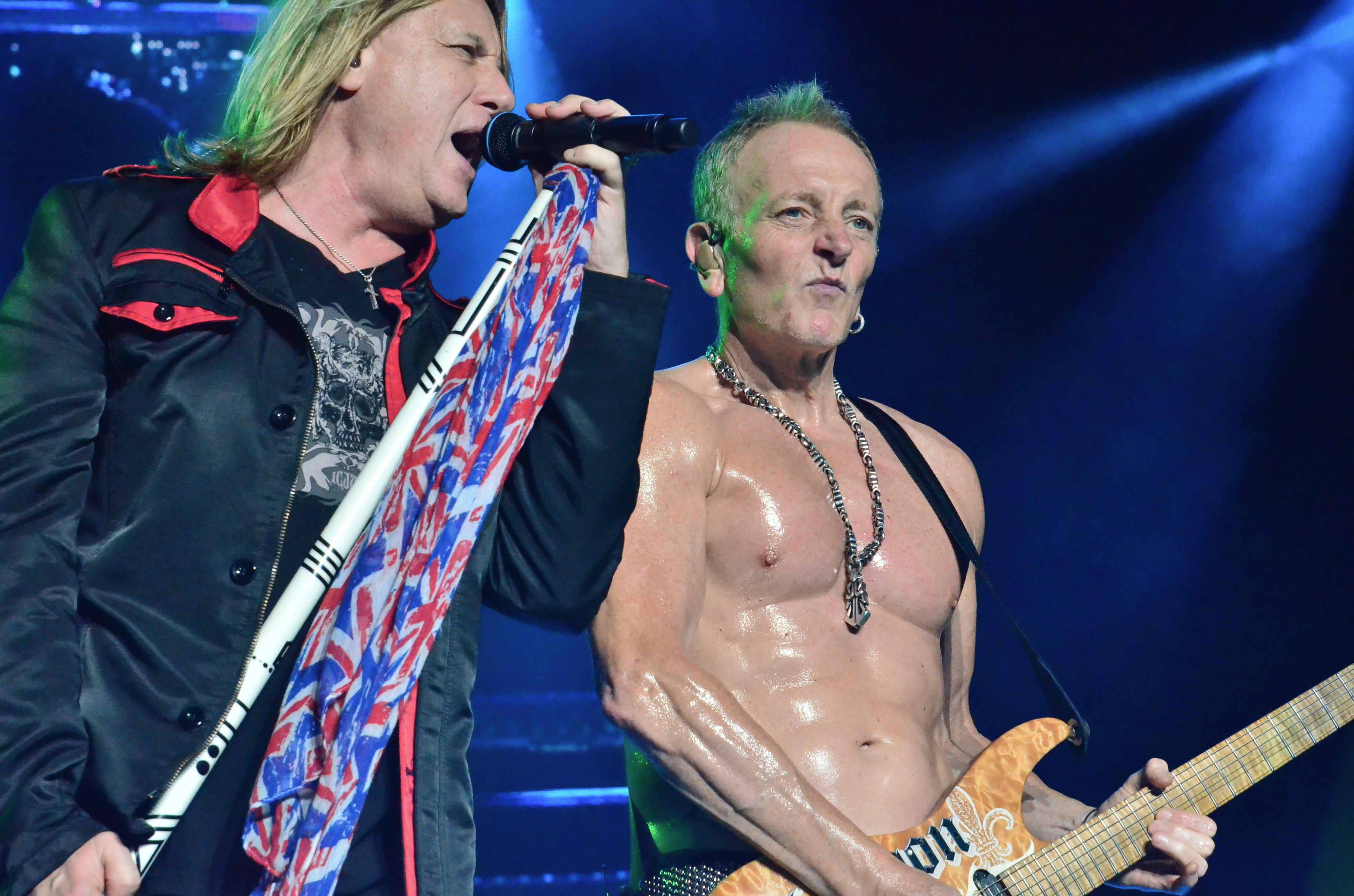 Def Leppard at NIkon at Jones Beach Theater on 7-23-2015.