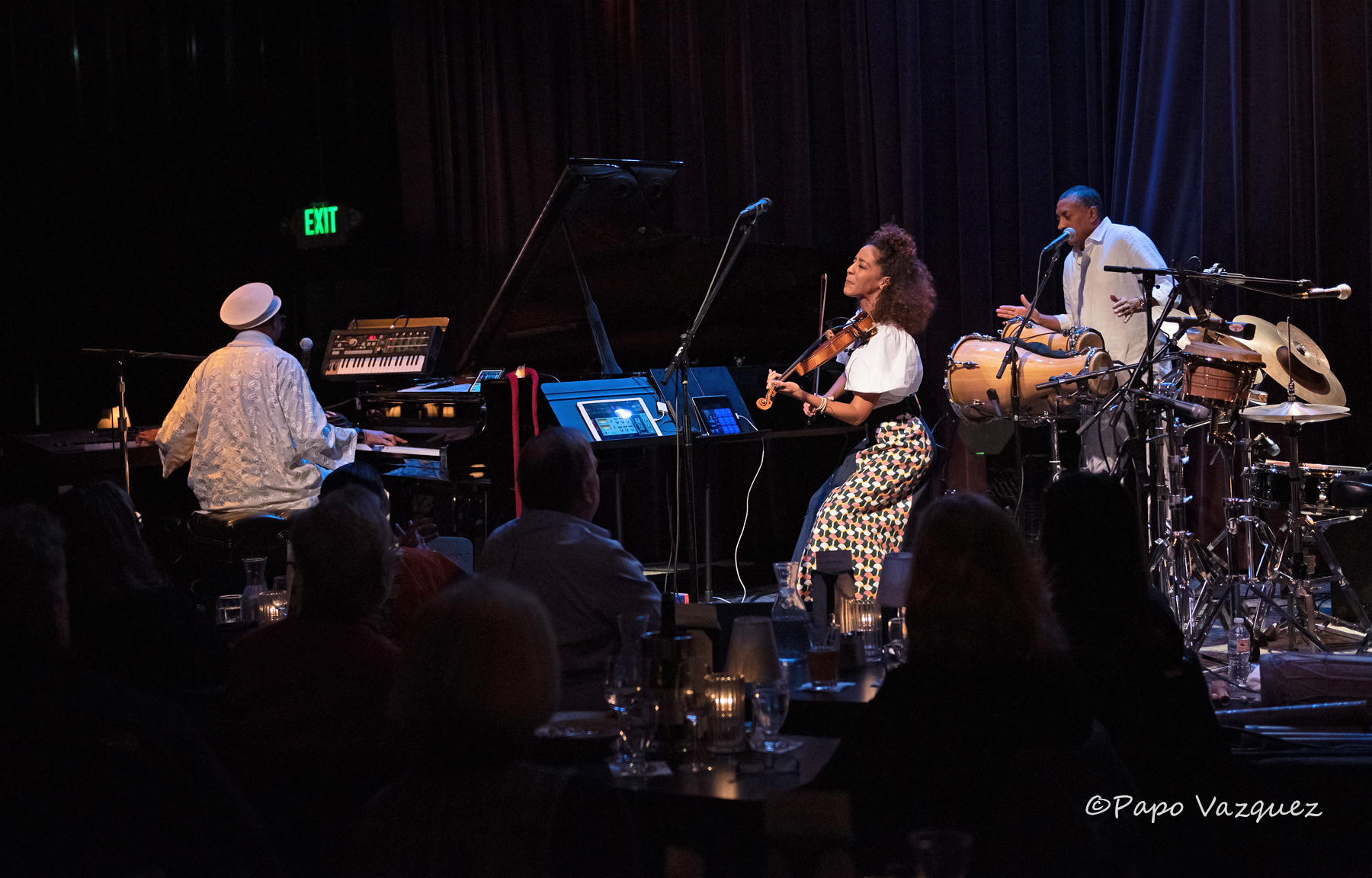 Omar Sosa & Yilian Caňizares Aguas Trio Jazz Alley Seattle, Wa. 3/3/20