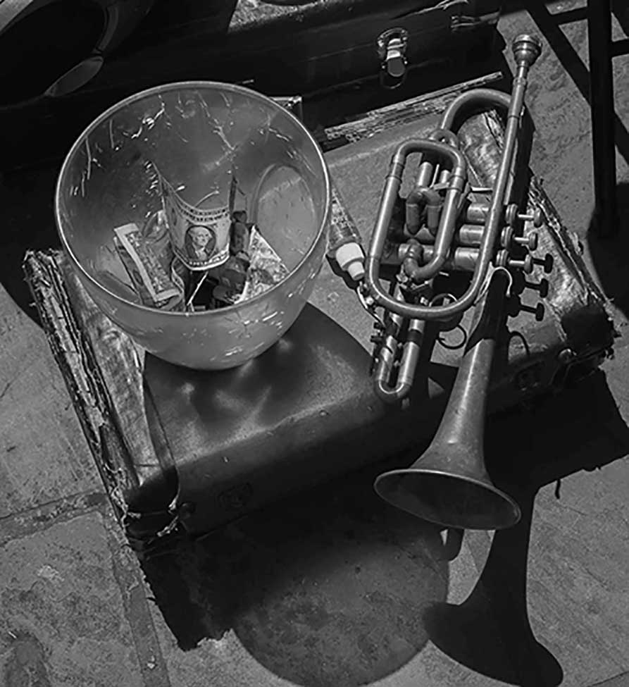 Busking By The River, New Orleans - 2015