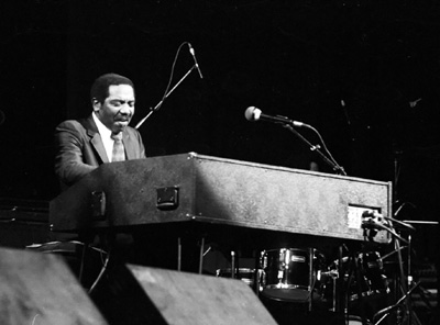 Jimmy Smith 0425726 Philip Morris Jazz, Dominion Theatre, London. Nov. 1985 Images of Jazz