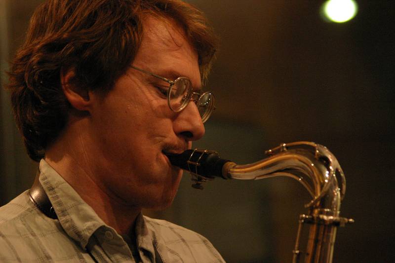 Philippe Helfer with the Swing Sollicitors at the Restaurant Des Halles de L'Ile, Geneva ,Switzerland,2005